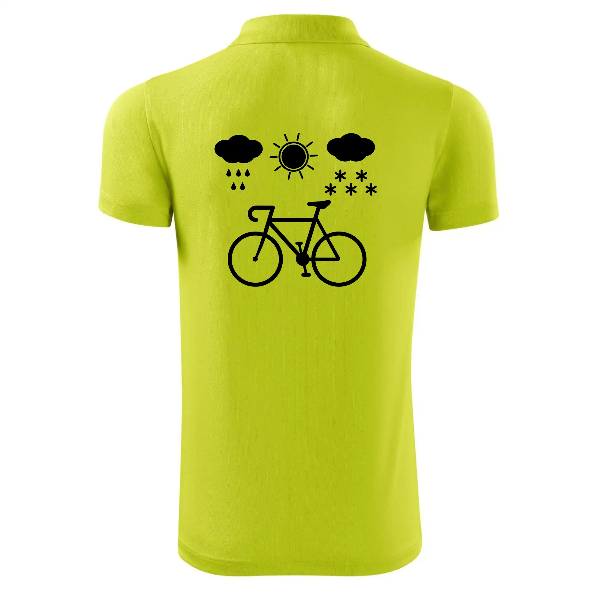 Cyklista za každého počasí