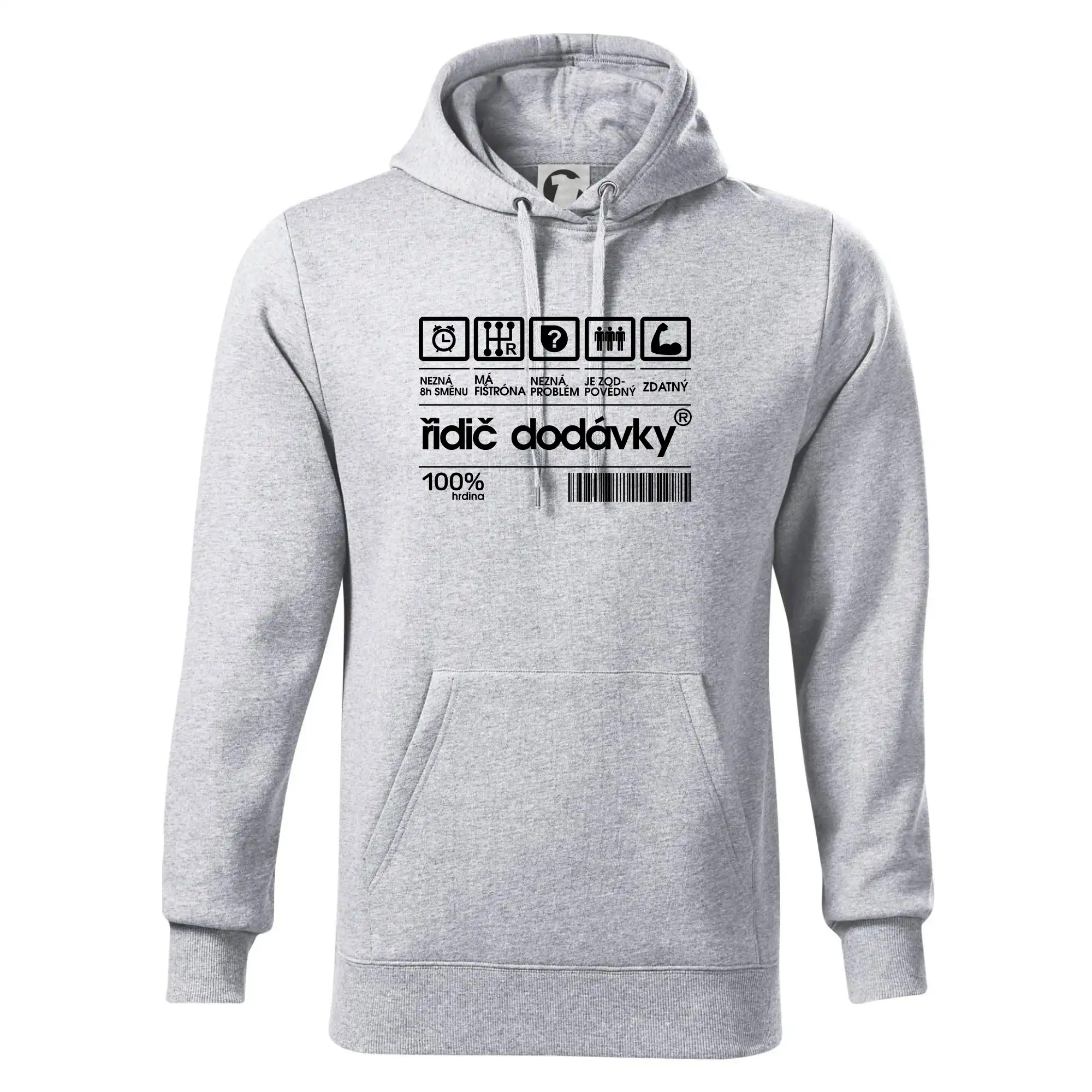 Čárový kód - řidič dodávky