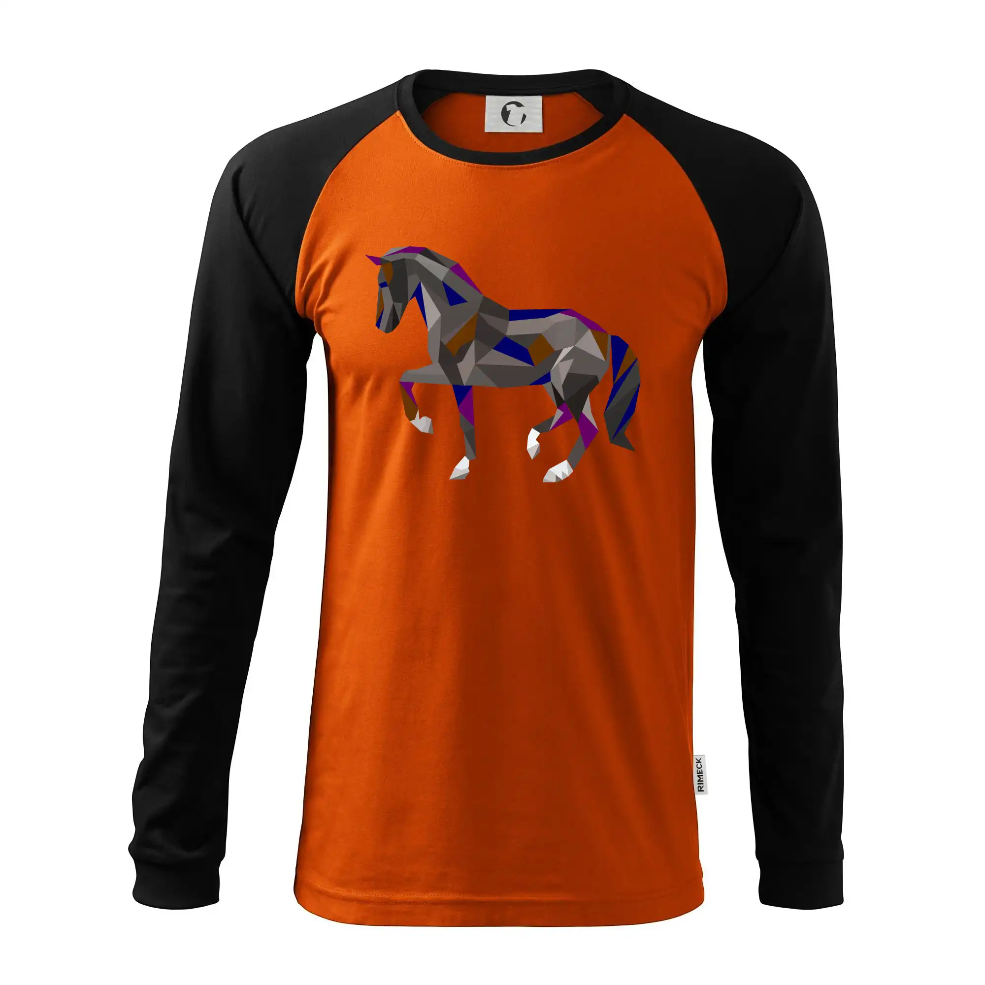 Kůň geometrie barevný