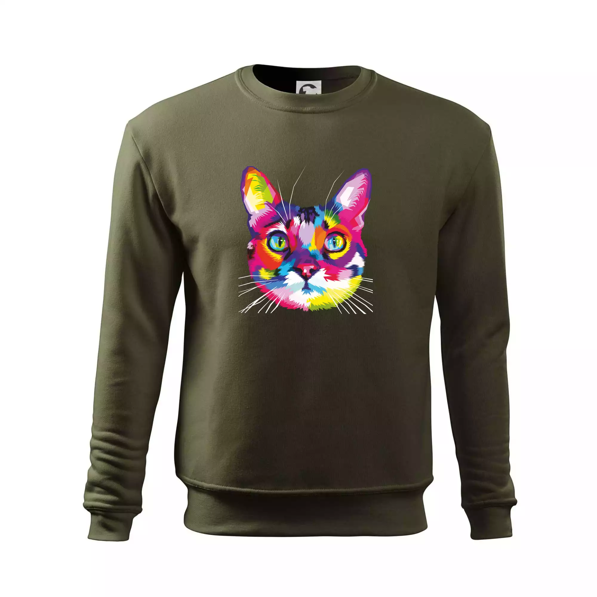 Kočka duhová hlava