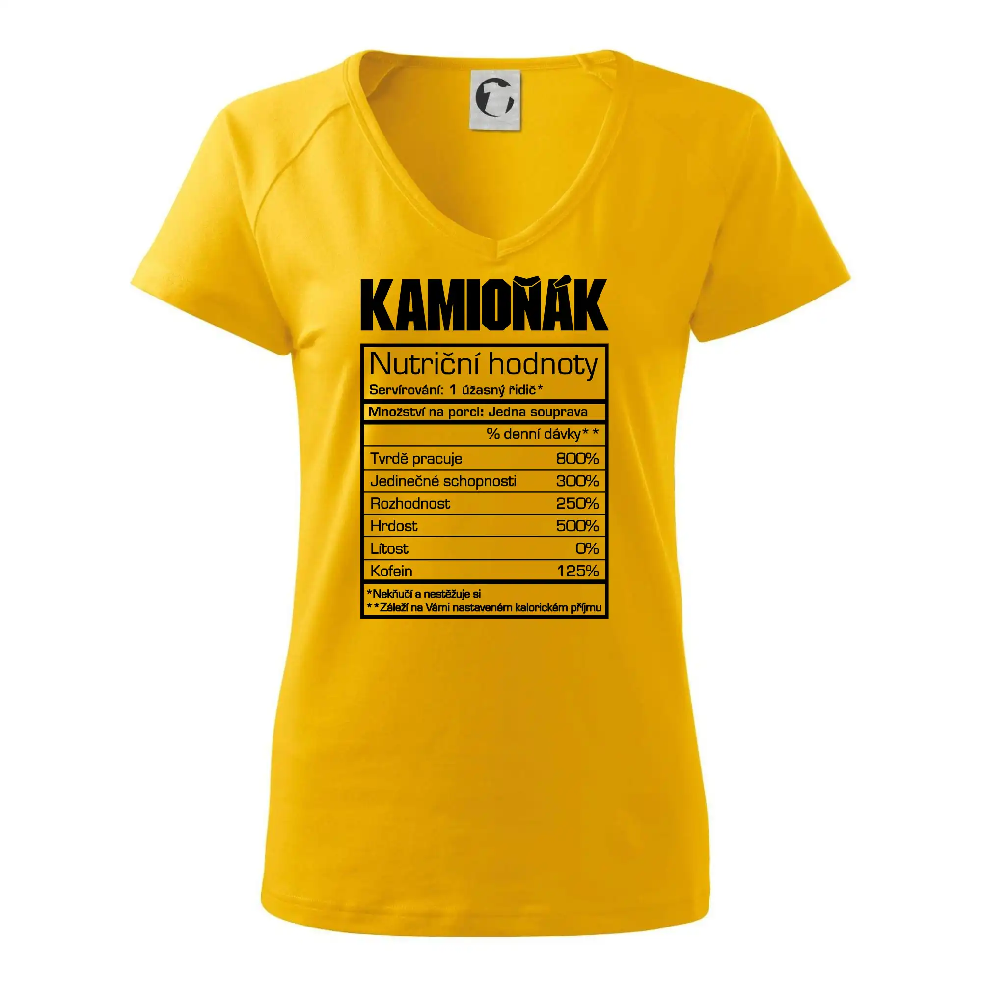 Nutriční hodnoty - Kamioňák
