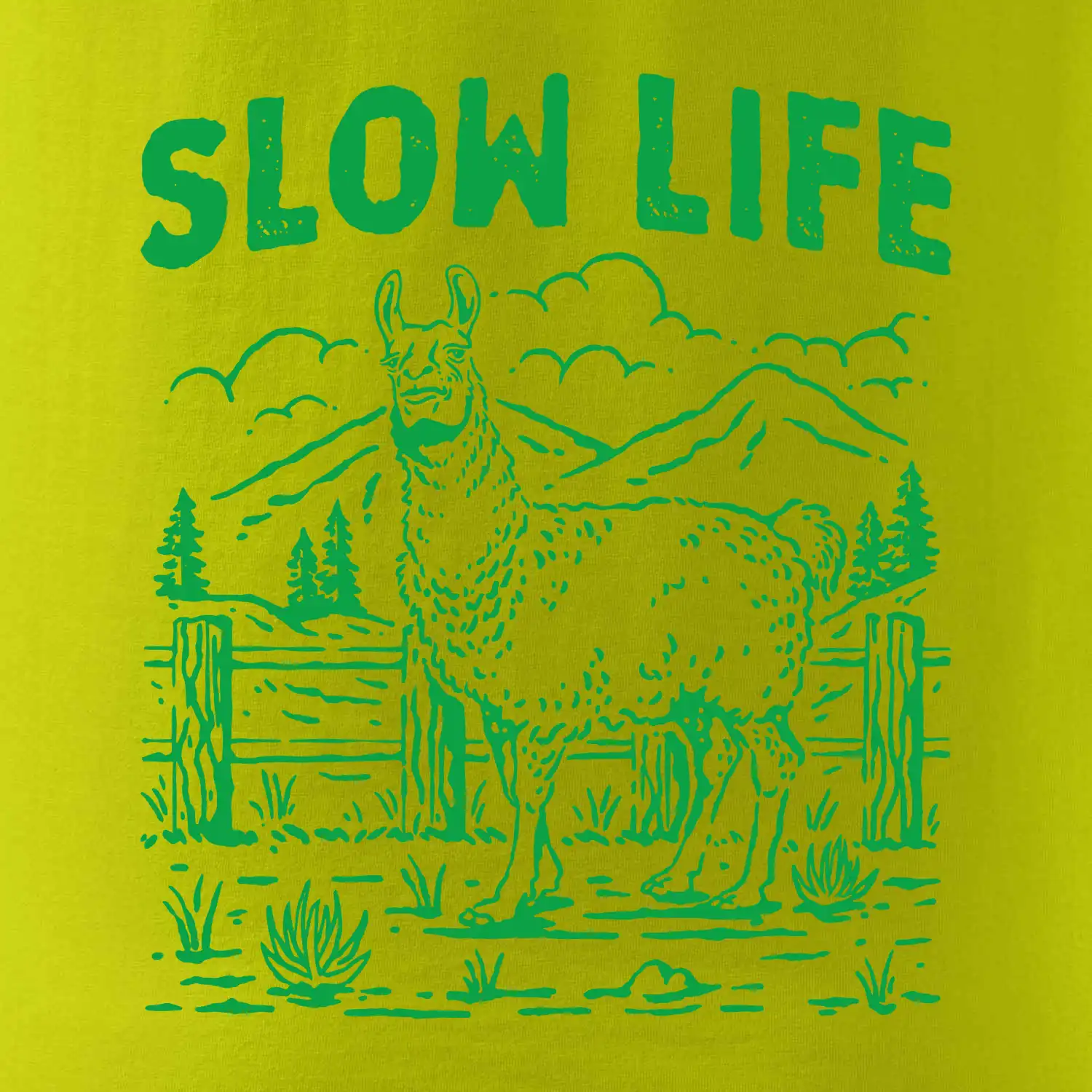 Slow Life Lama