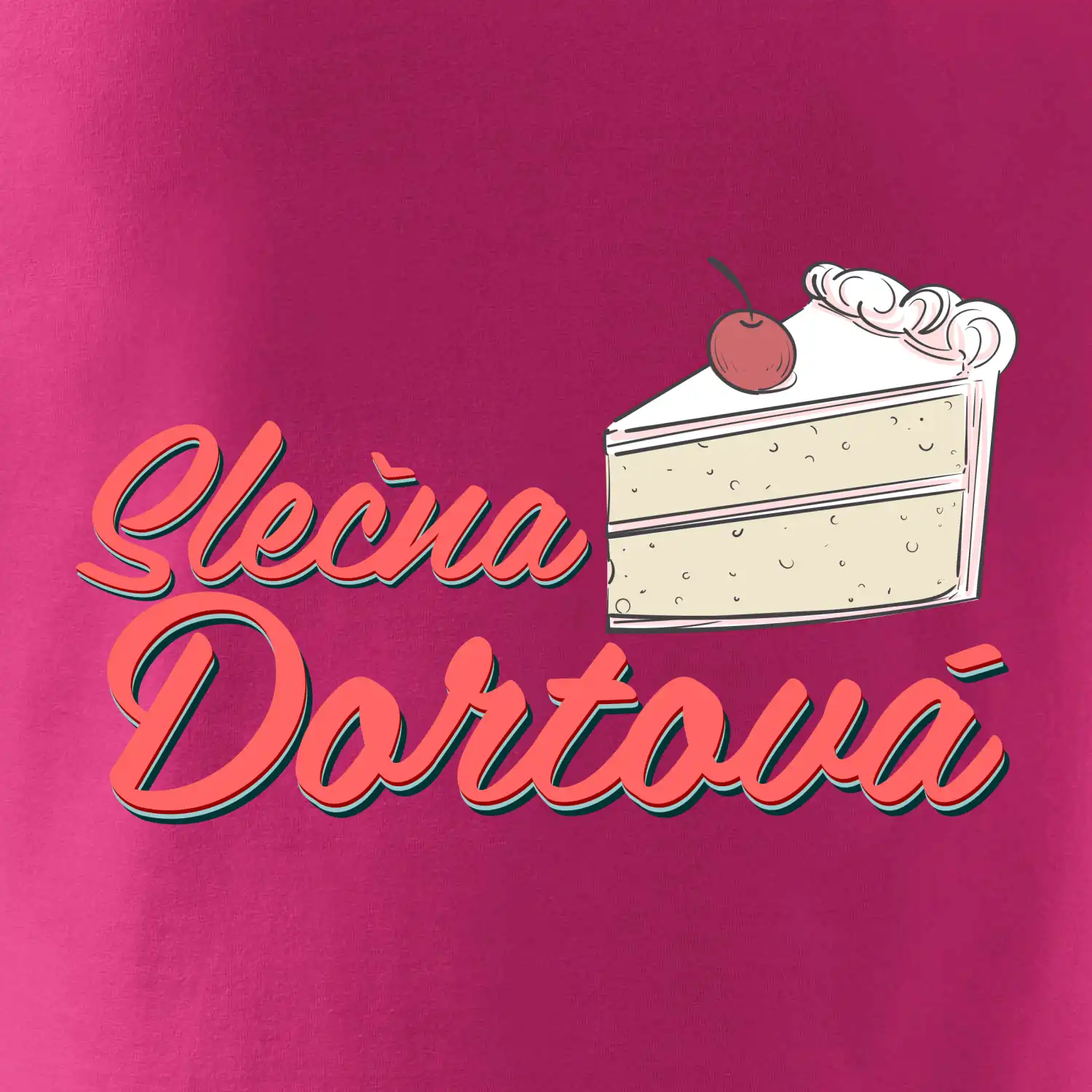 Slečna dortová - psací