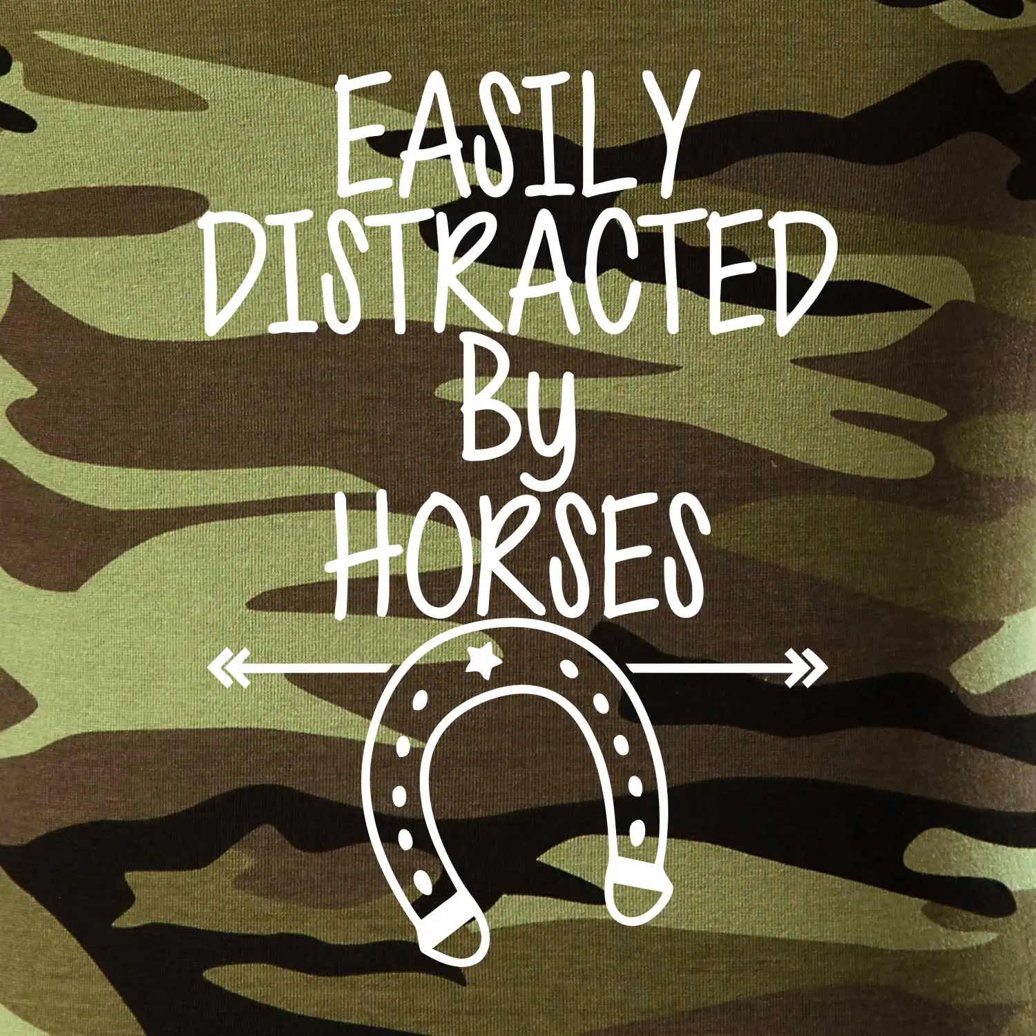 Easily Distracted by Horse