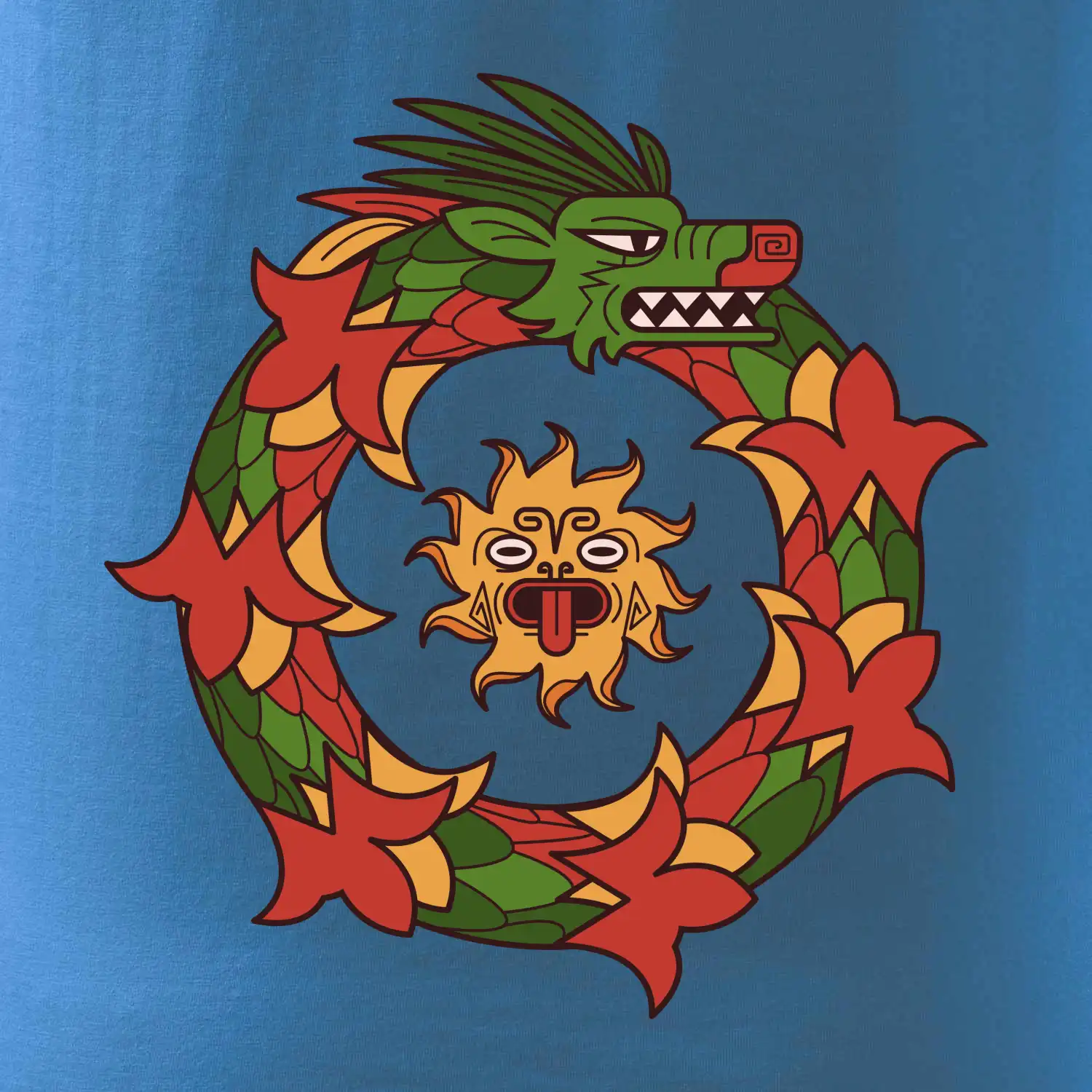 Mayové - zvířata had v kruhu