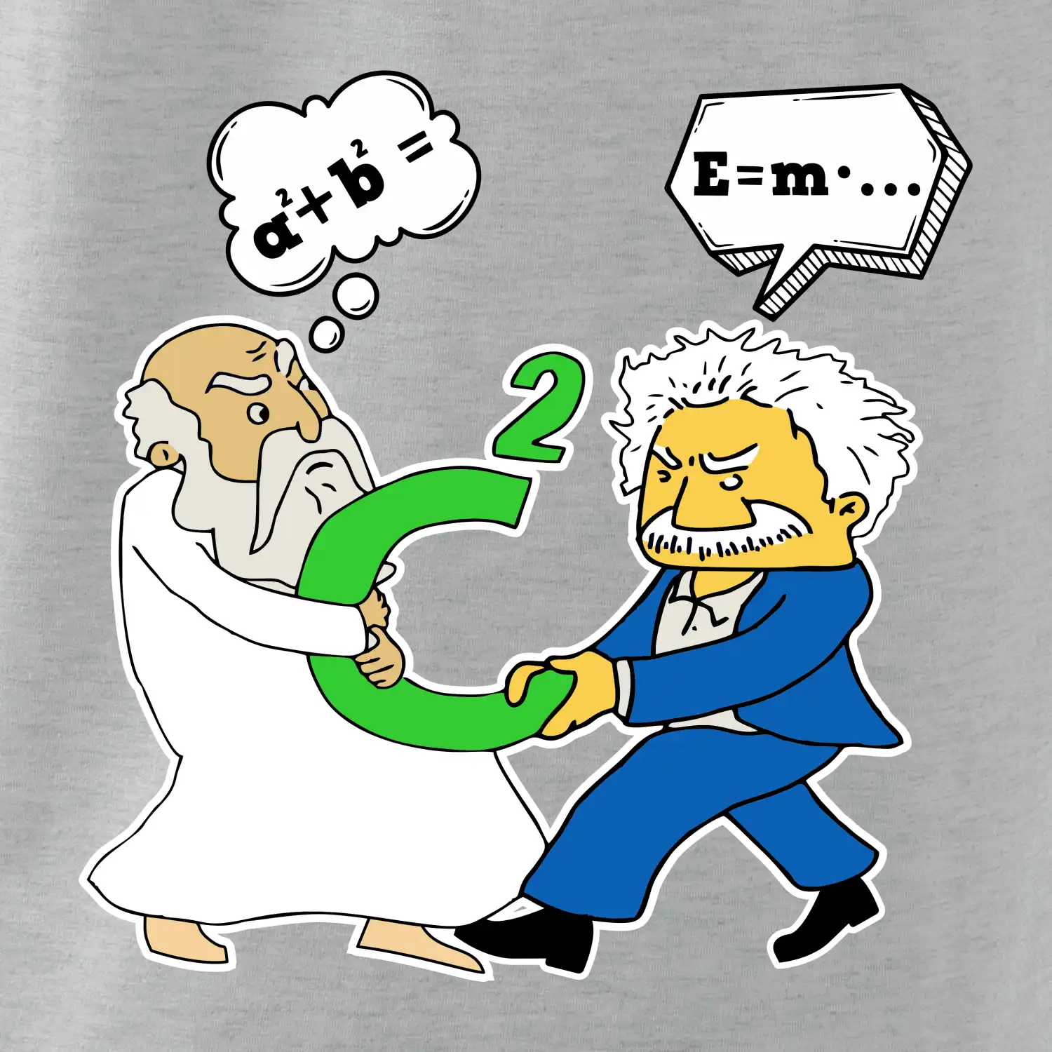 Pythagoras a Albert boj o C