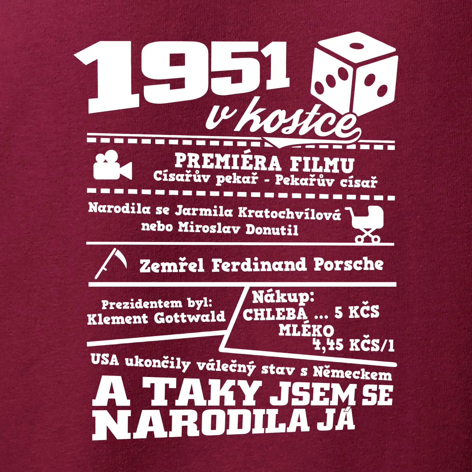 1951 v kostce