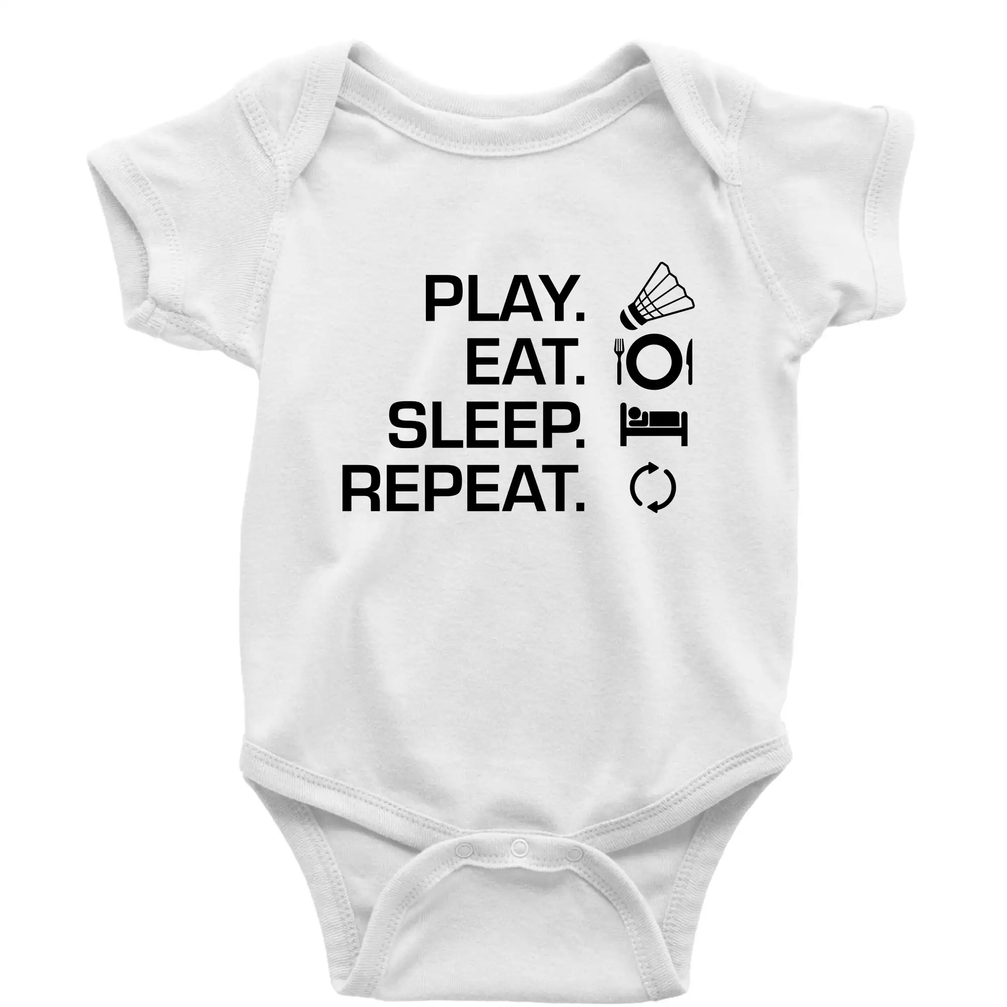 Play Eat Sleep Repeat badminton