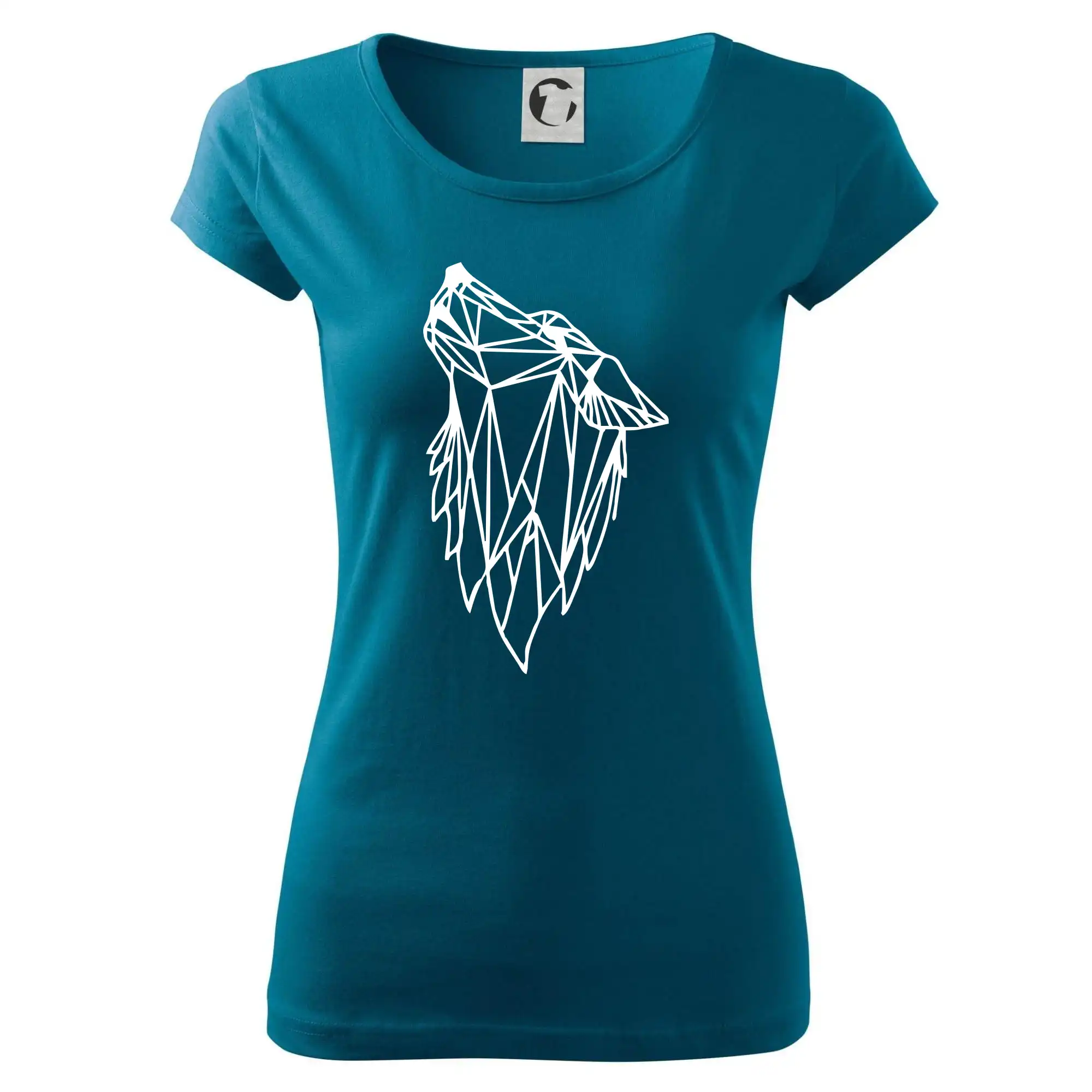 Geometrie - vlk - vyjící