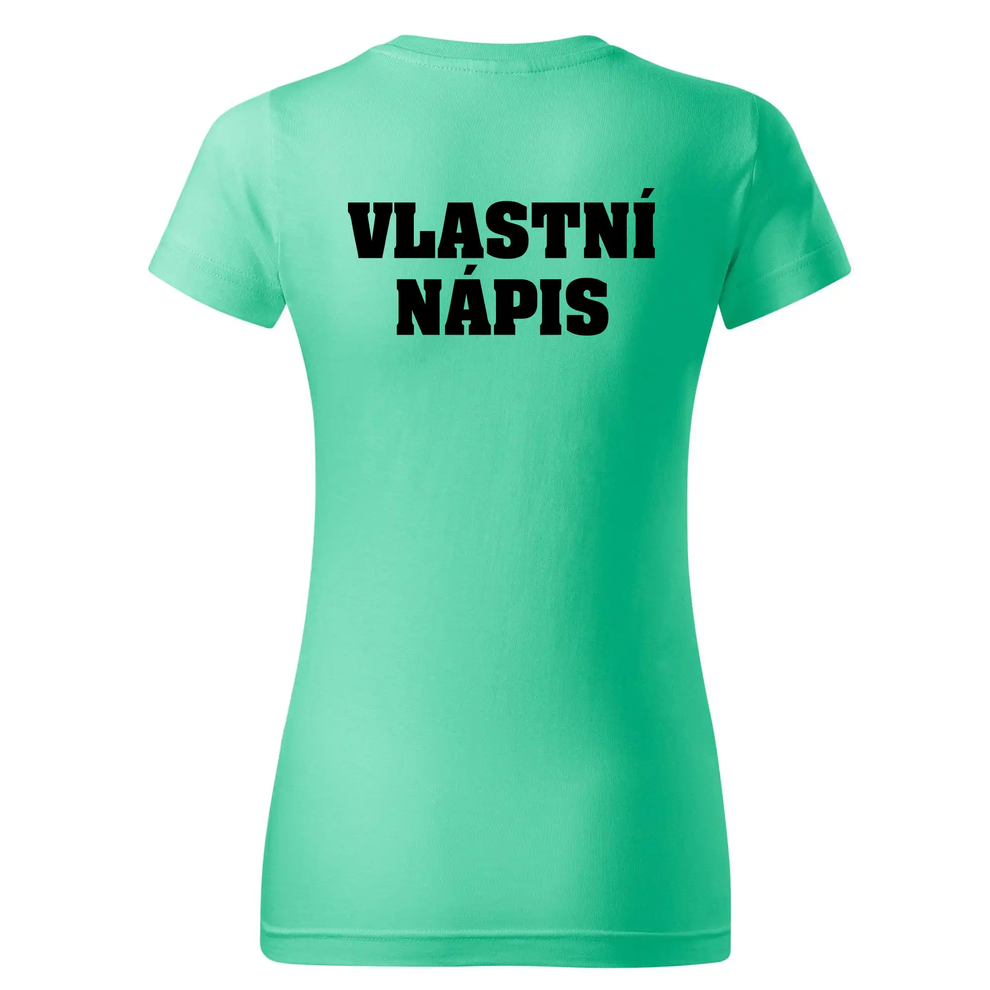 Hvězda života - vlastní nápis vpředu a vzadu