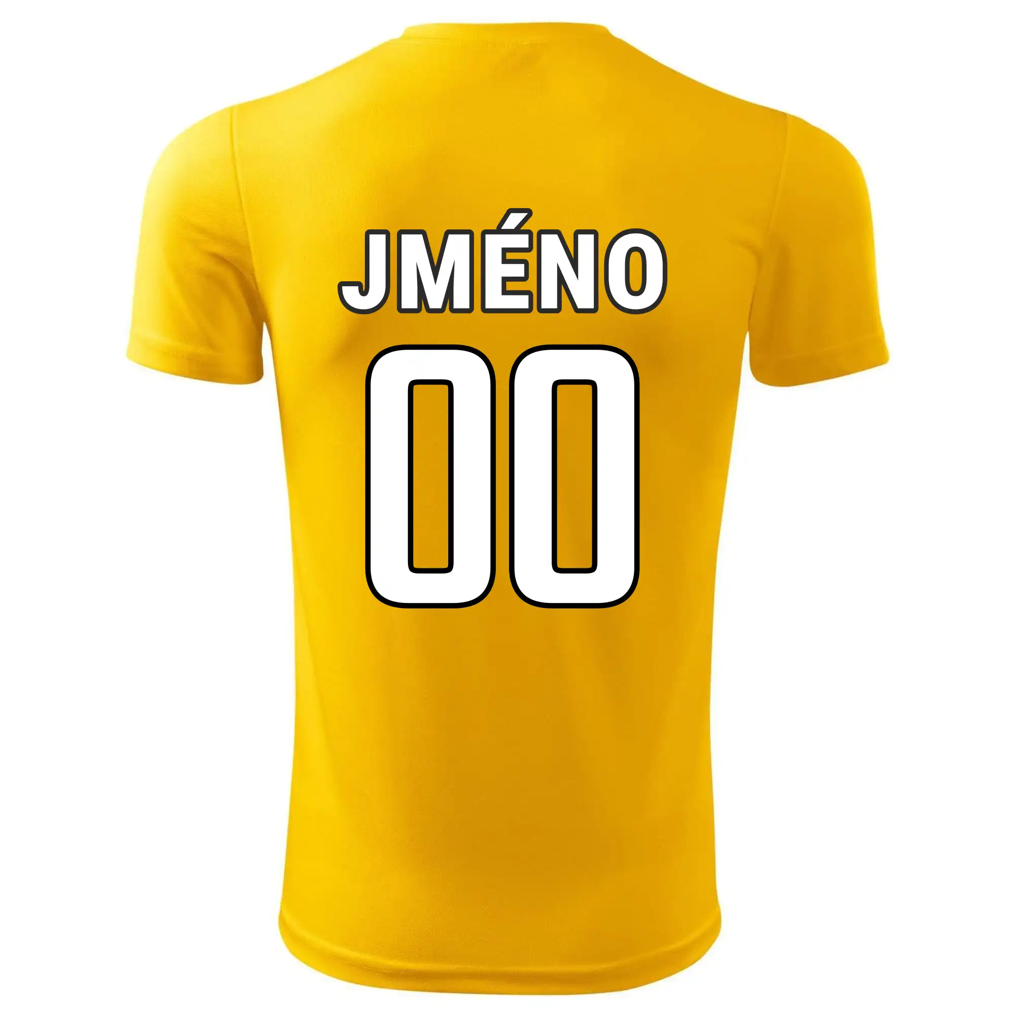 Florbalový  dres - vlastní jméno a číslo