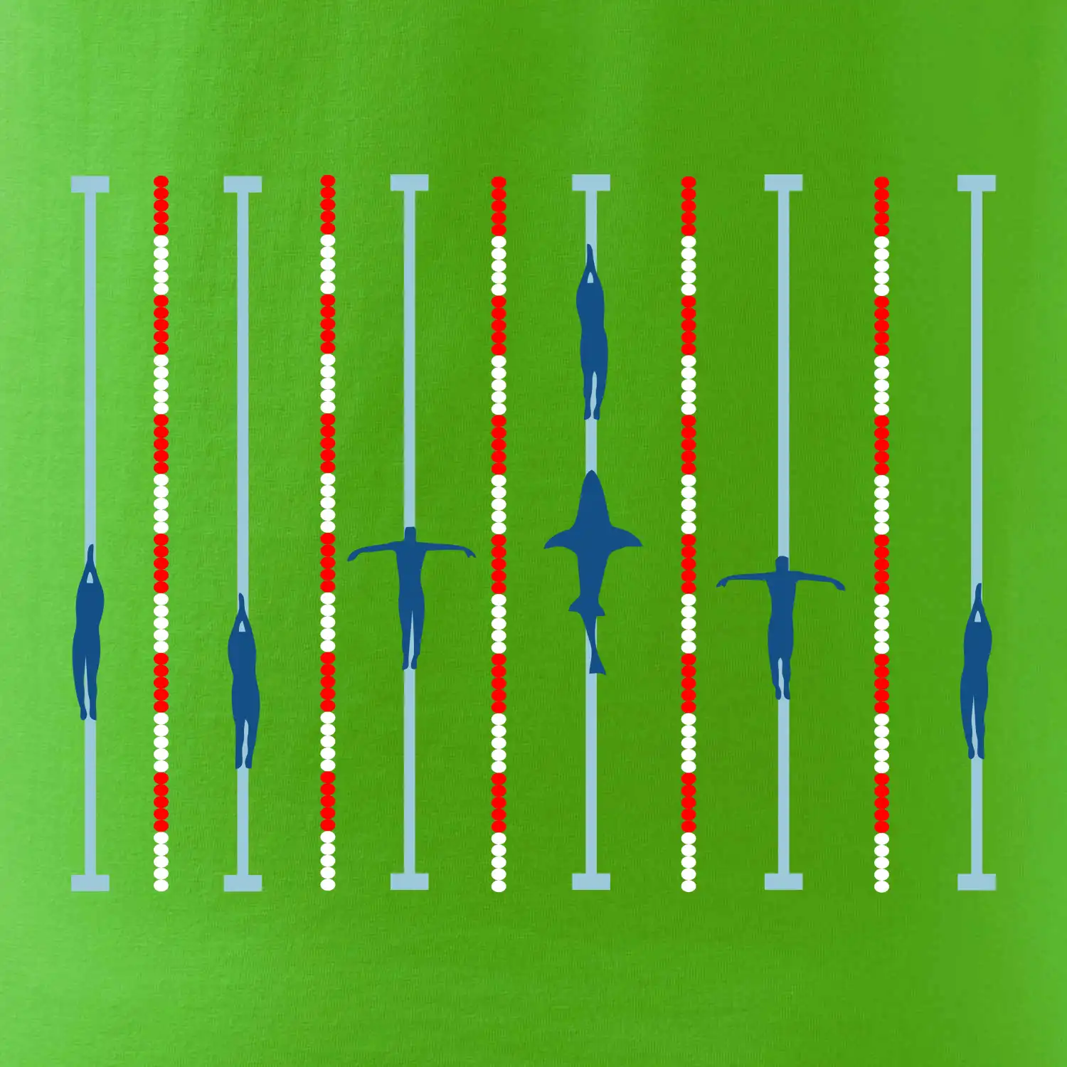 Plavecký bazén žralok