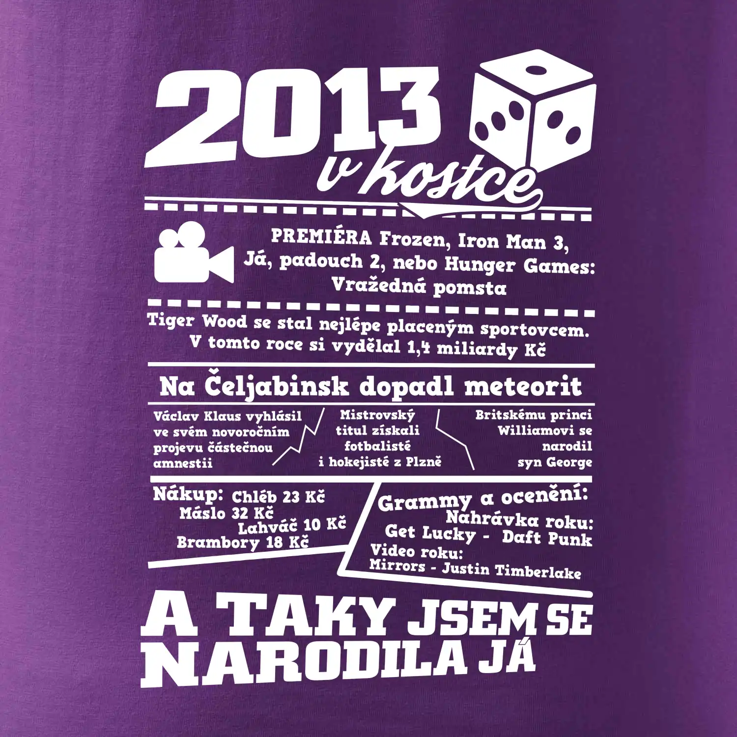 2013 v kostce