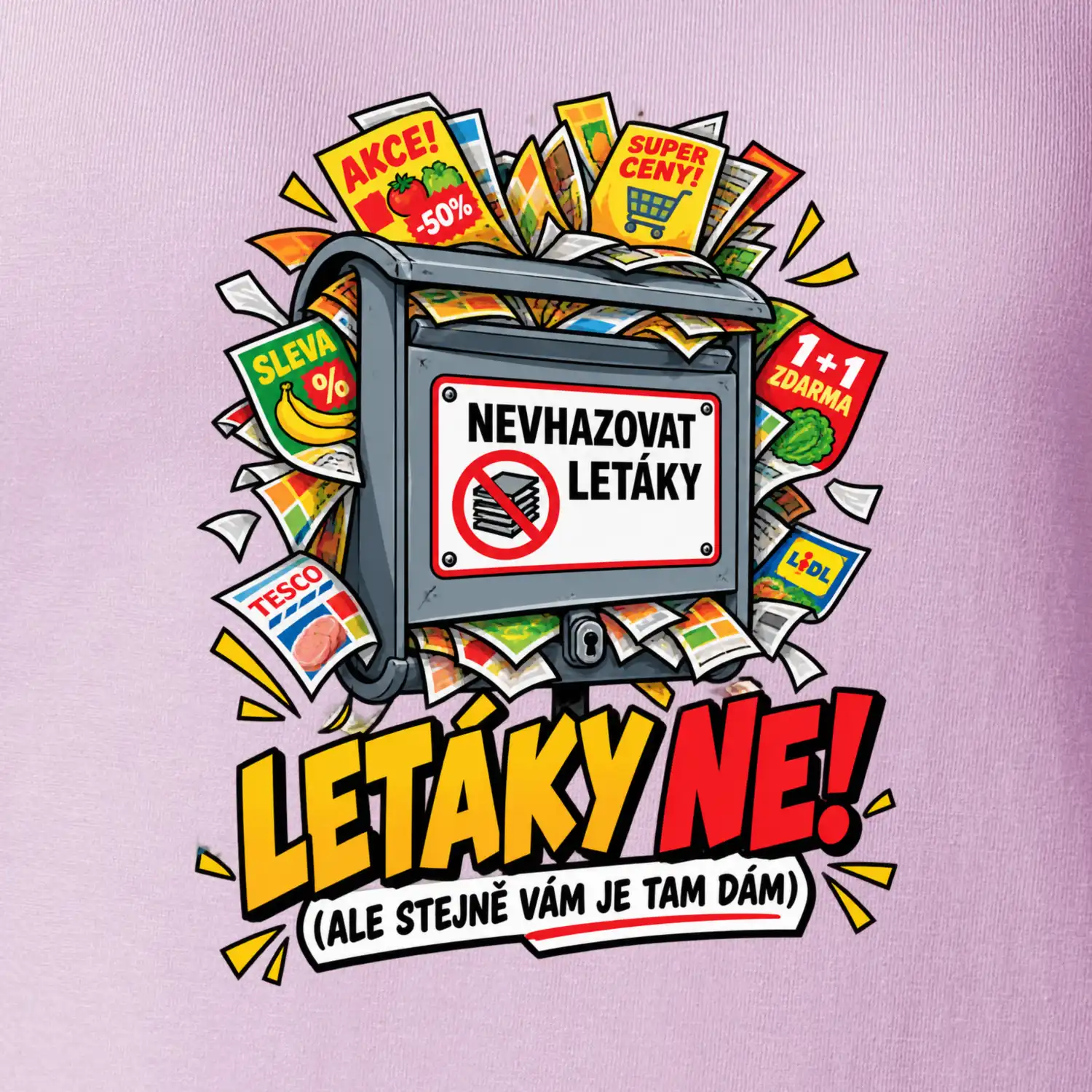Letáky ne