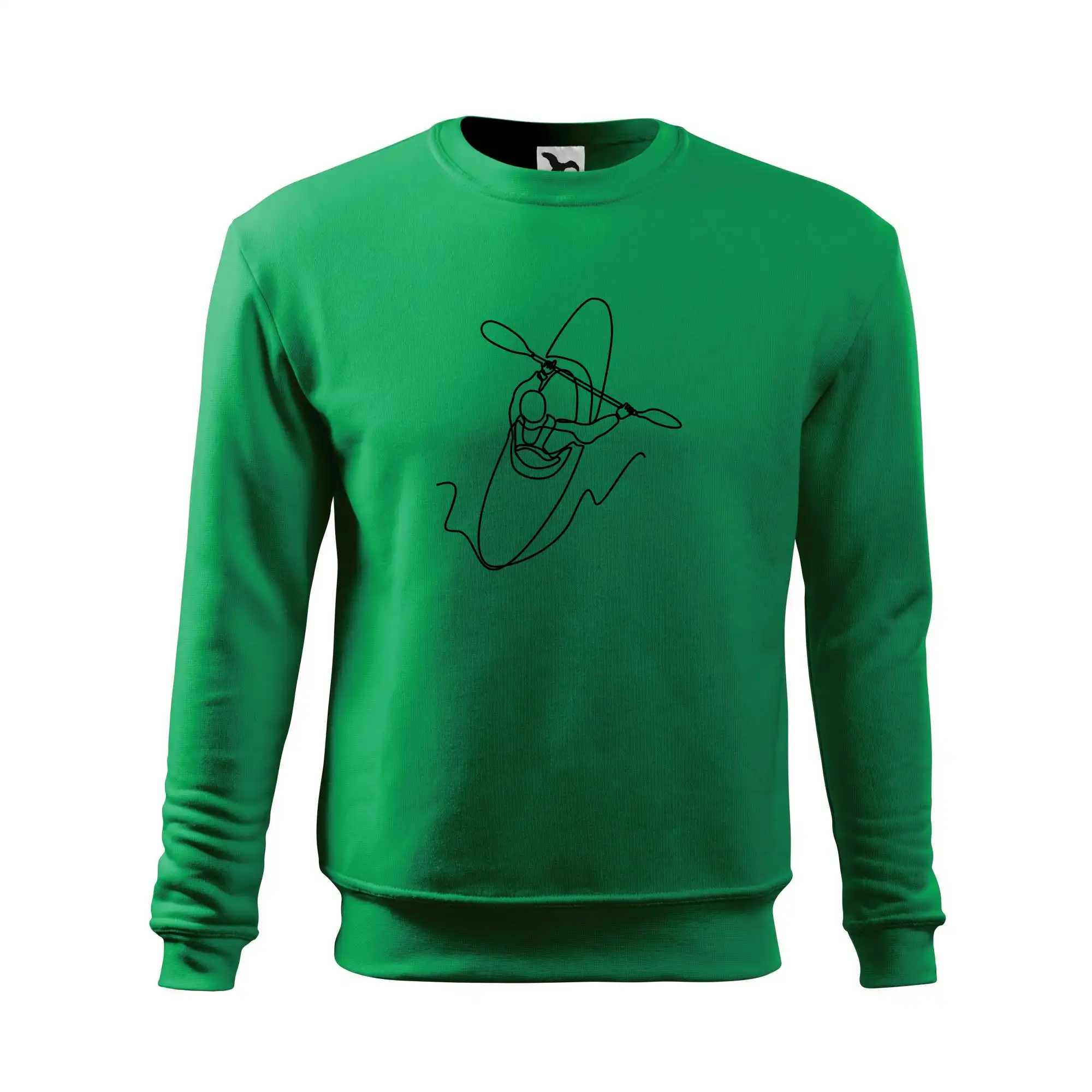 Kajak  ze shora jedním tahem