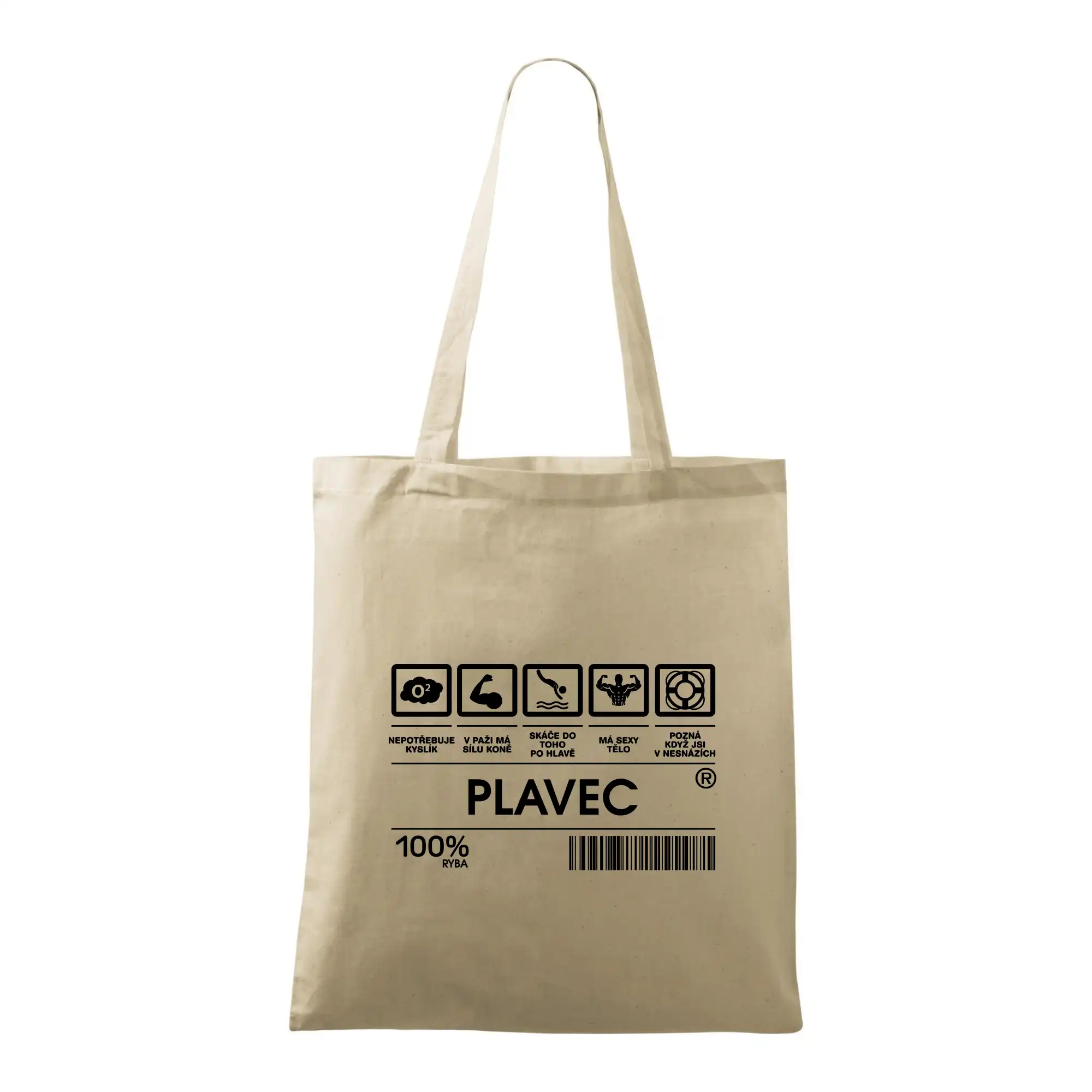 Čárový kód  - Plavec/plavkyně