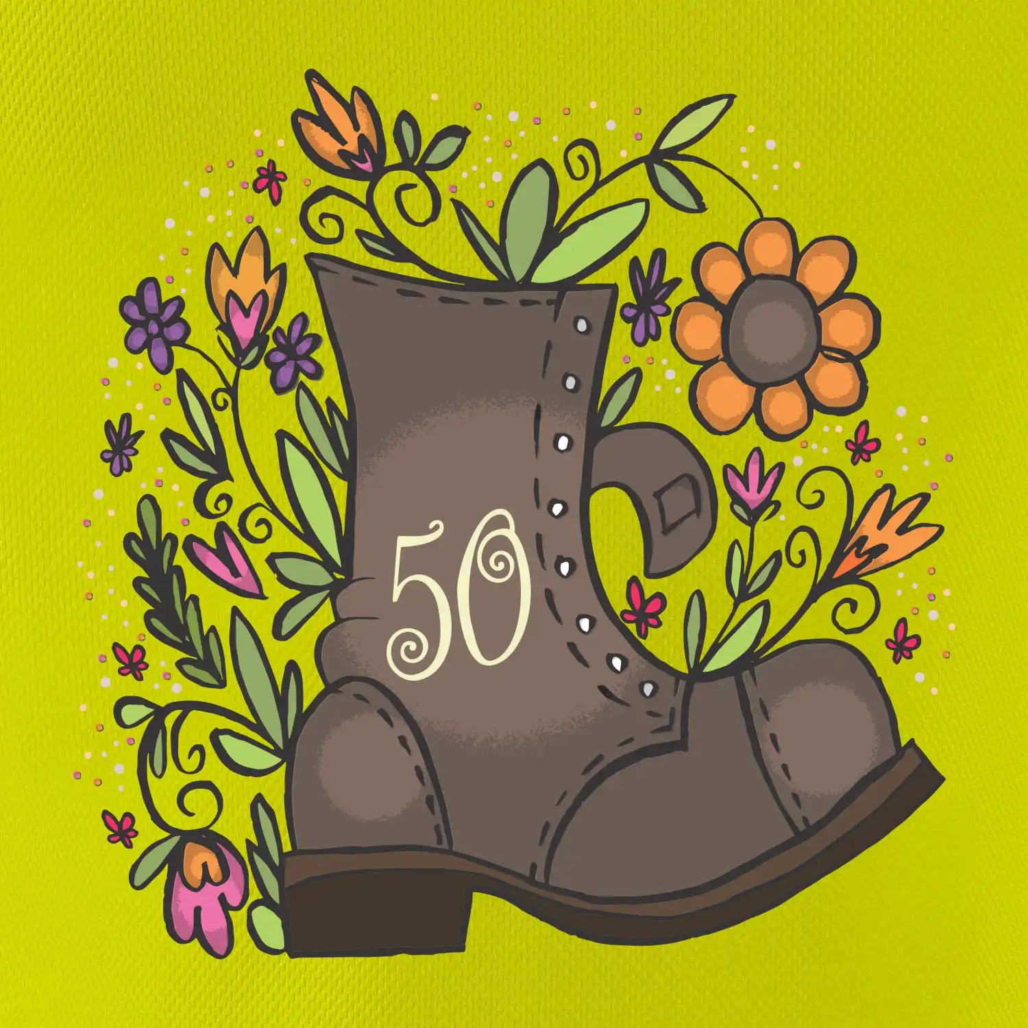 Stará bota 50