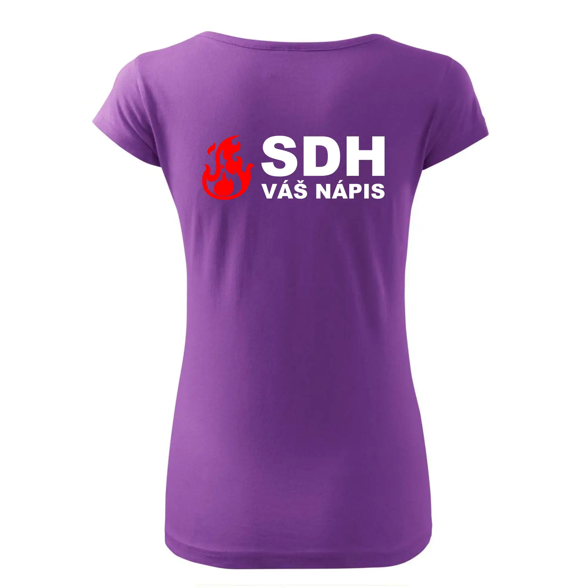 SDH nápis (oheň, firesport, název sboru - vlastní nápis)