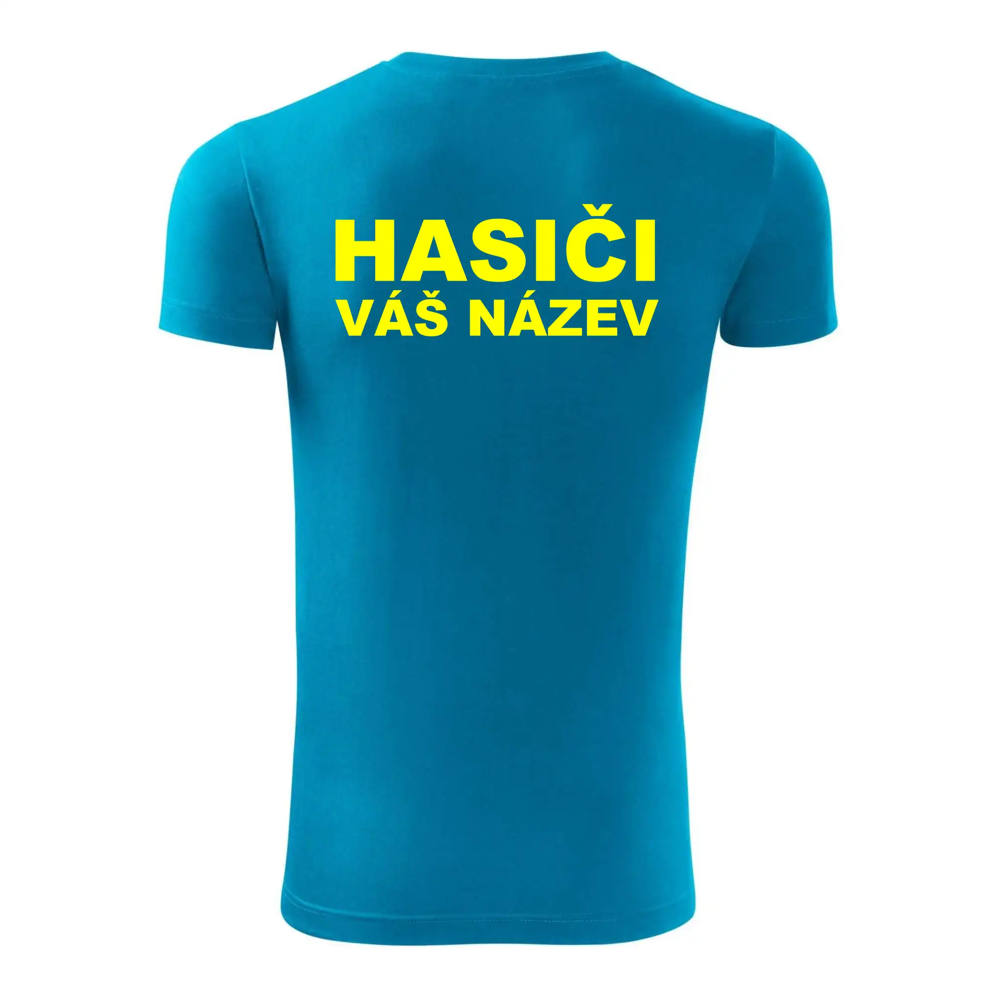 Hasiči - žlutý nápis - váš název sboru