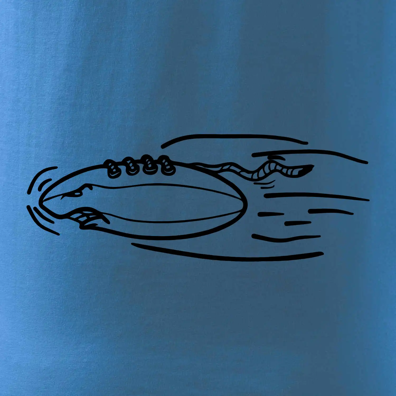 Americký fotbal letící míč