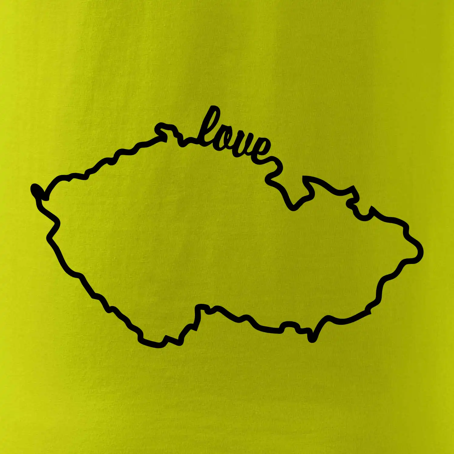 Czech love mapa