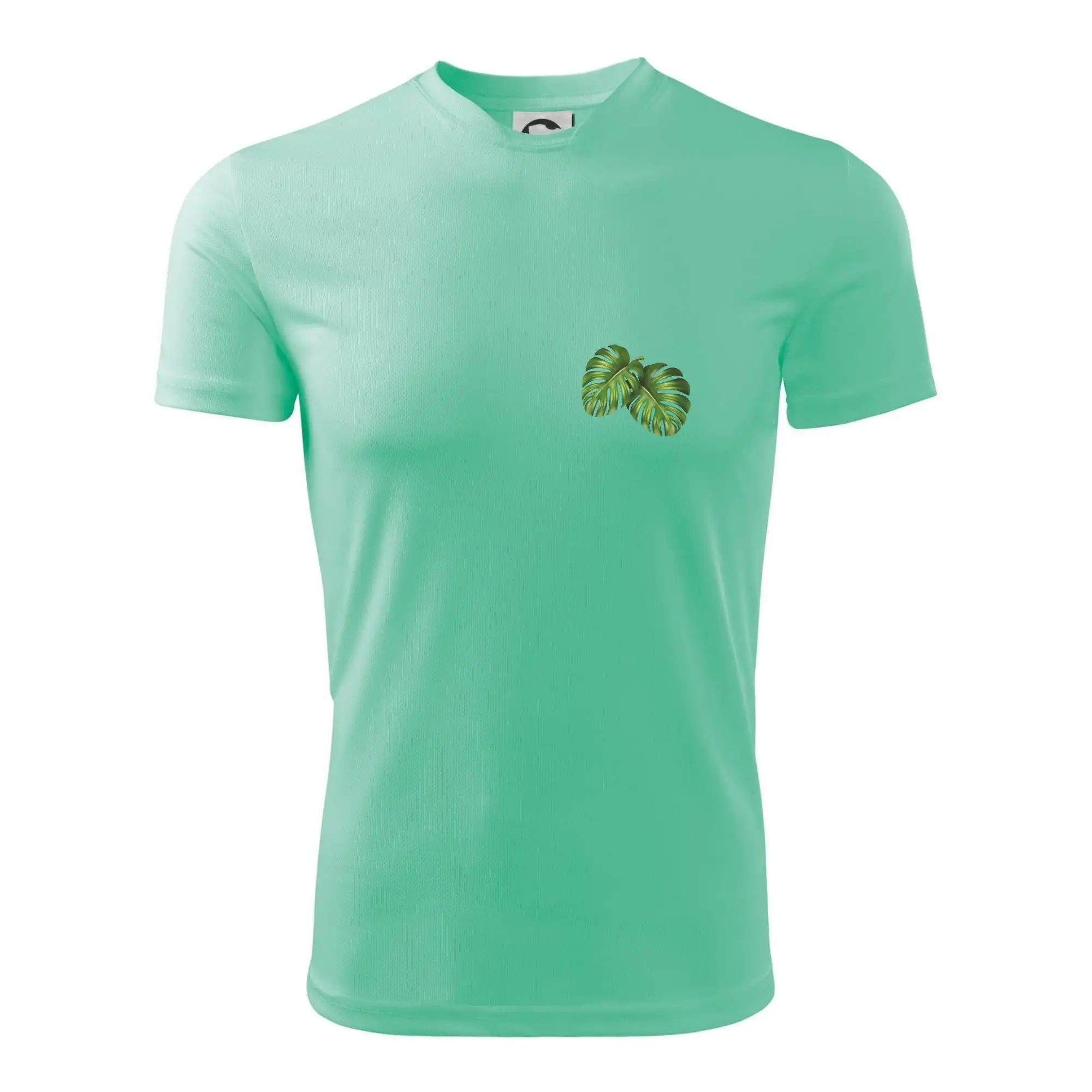 Monstera listy na prsu