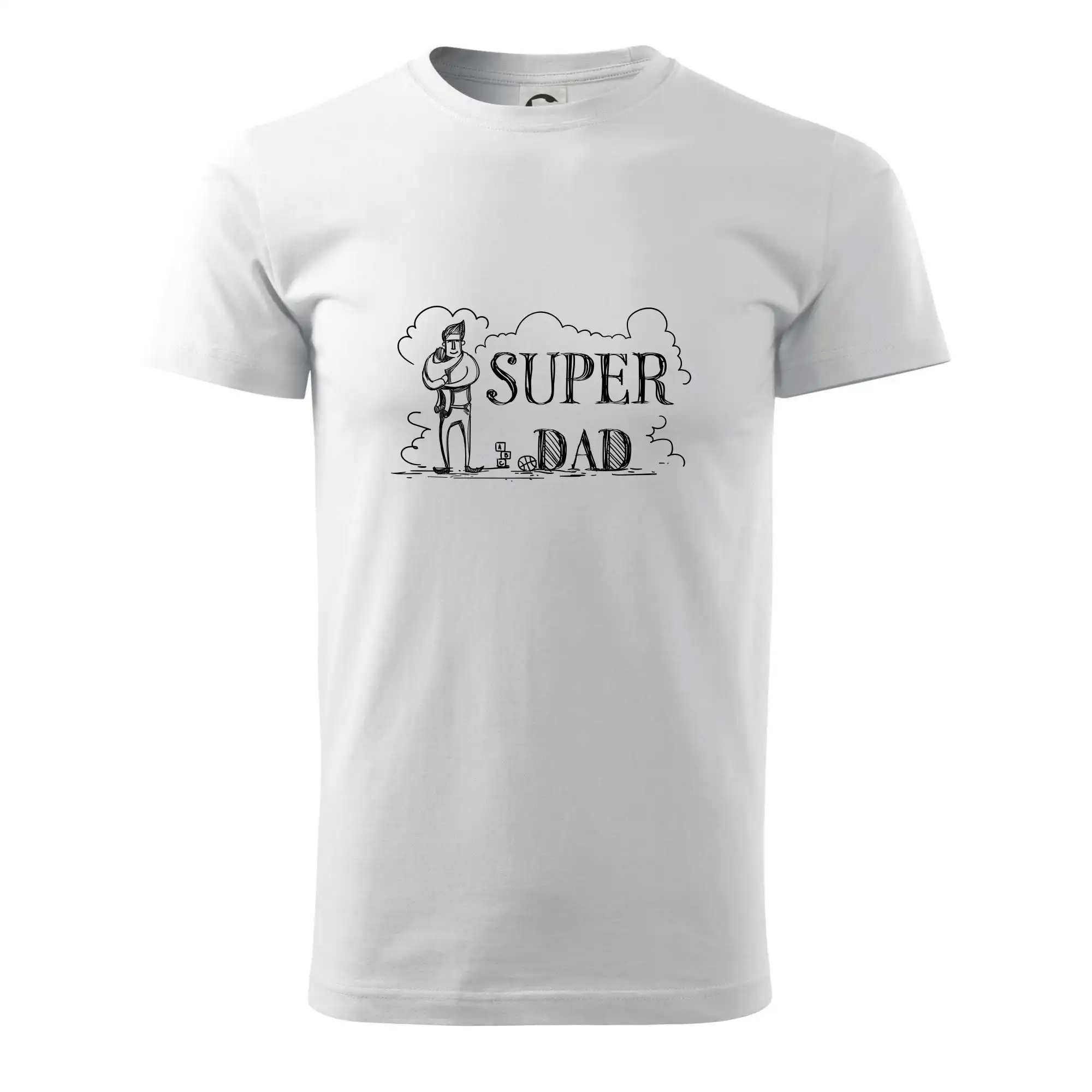 Kreslený nápis super dad