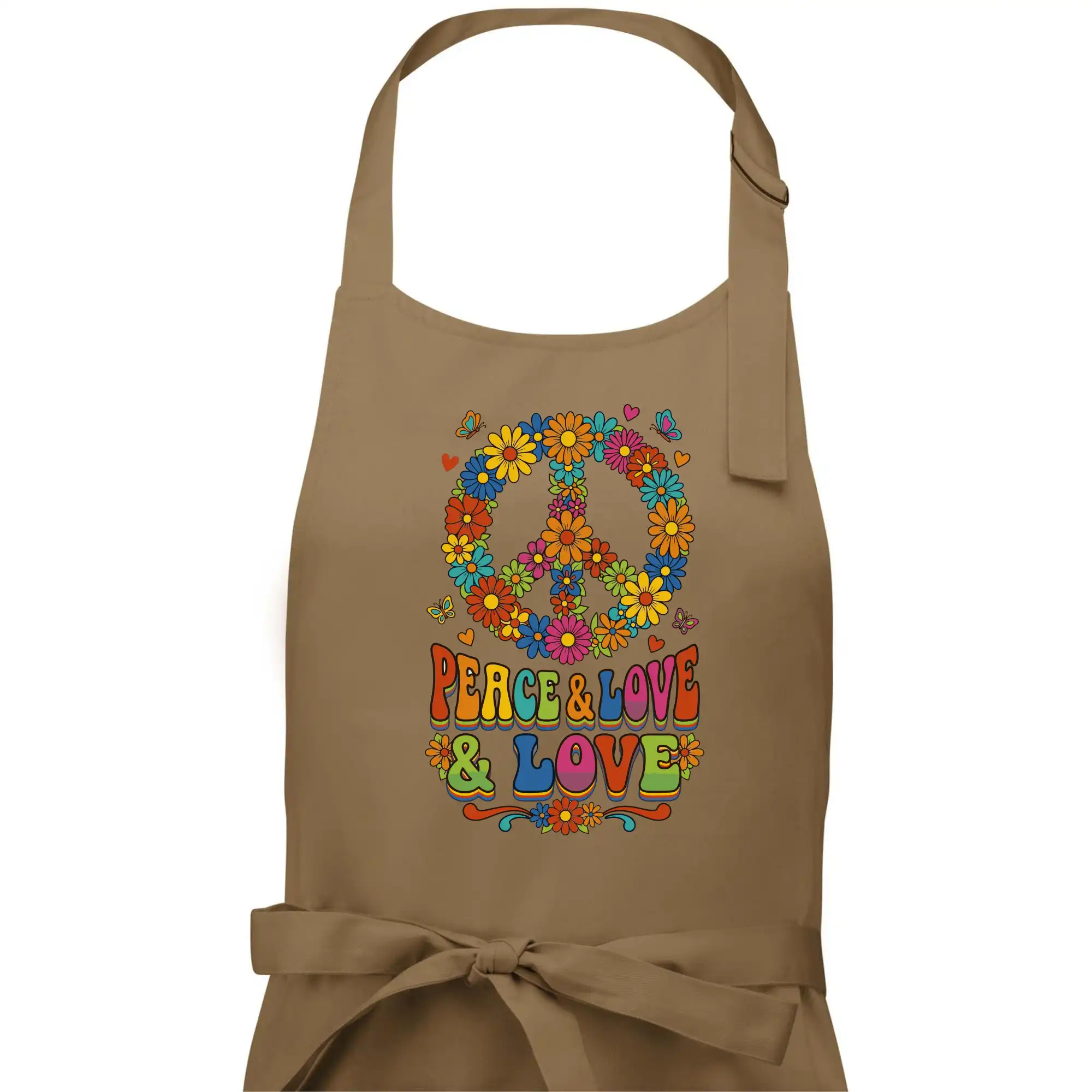 Peace and love - na výšku s květy