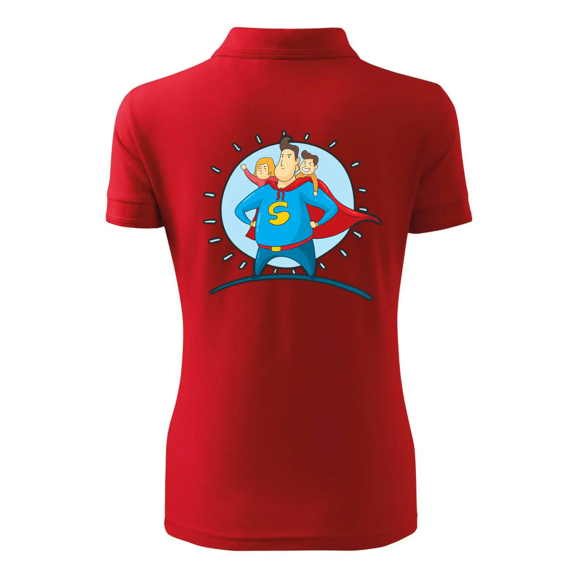 Táta superman - holka a kluk