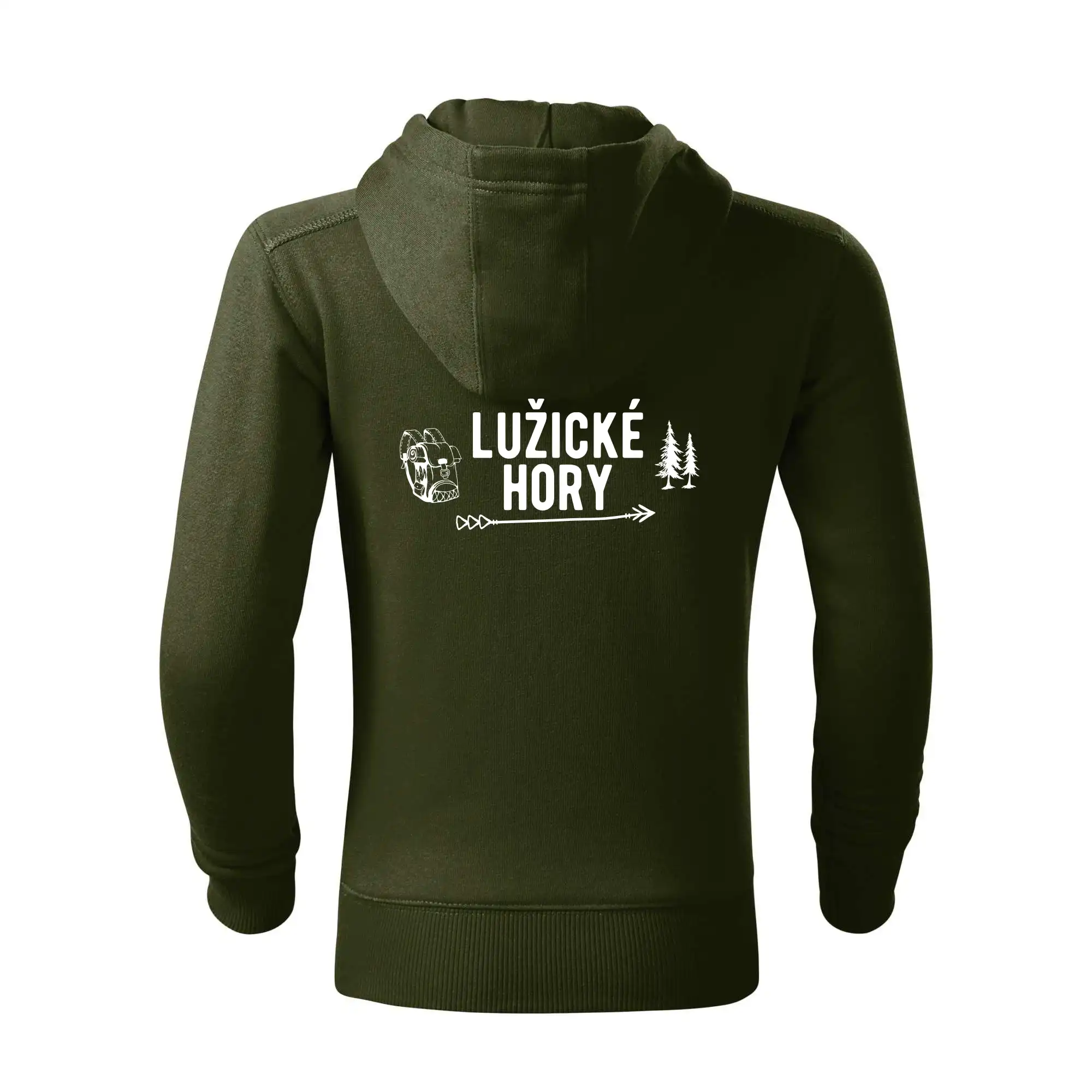 Lužické hory nápis