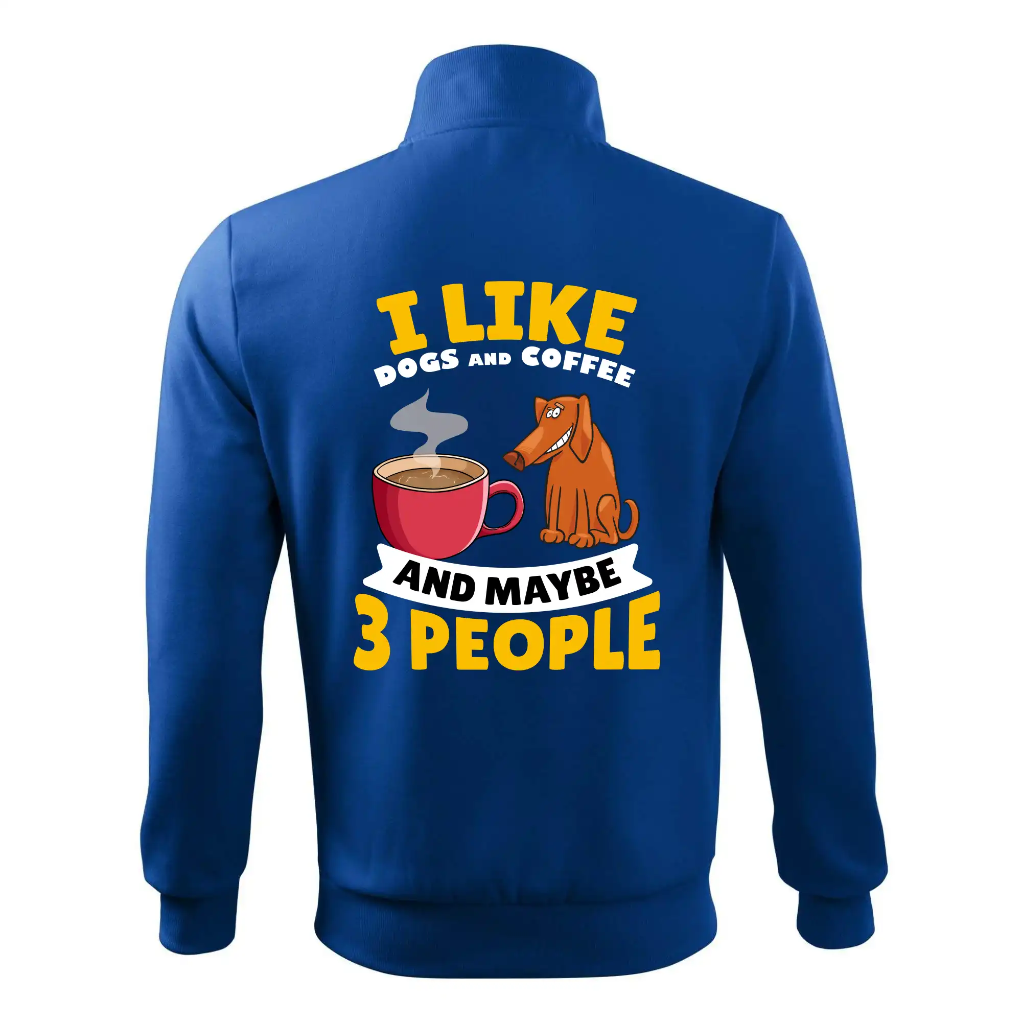 I like dogs and coffee and maybe 3 people