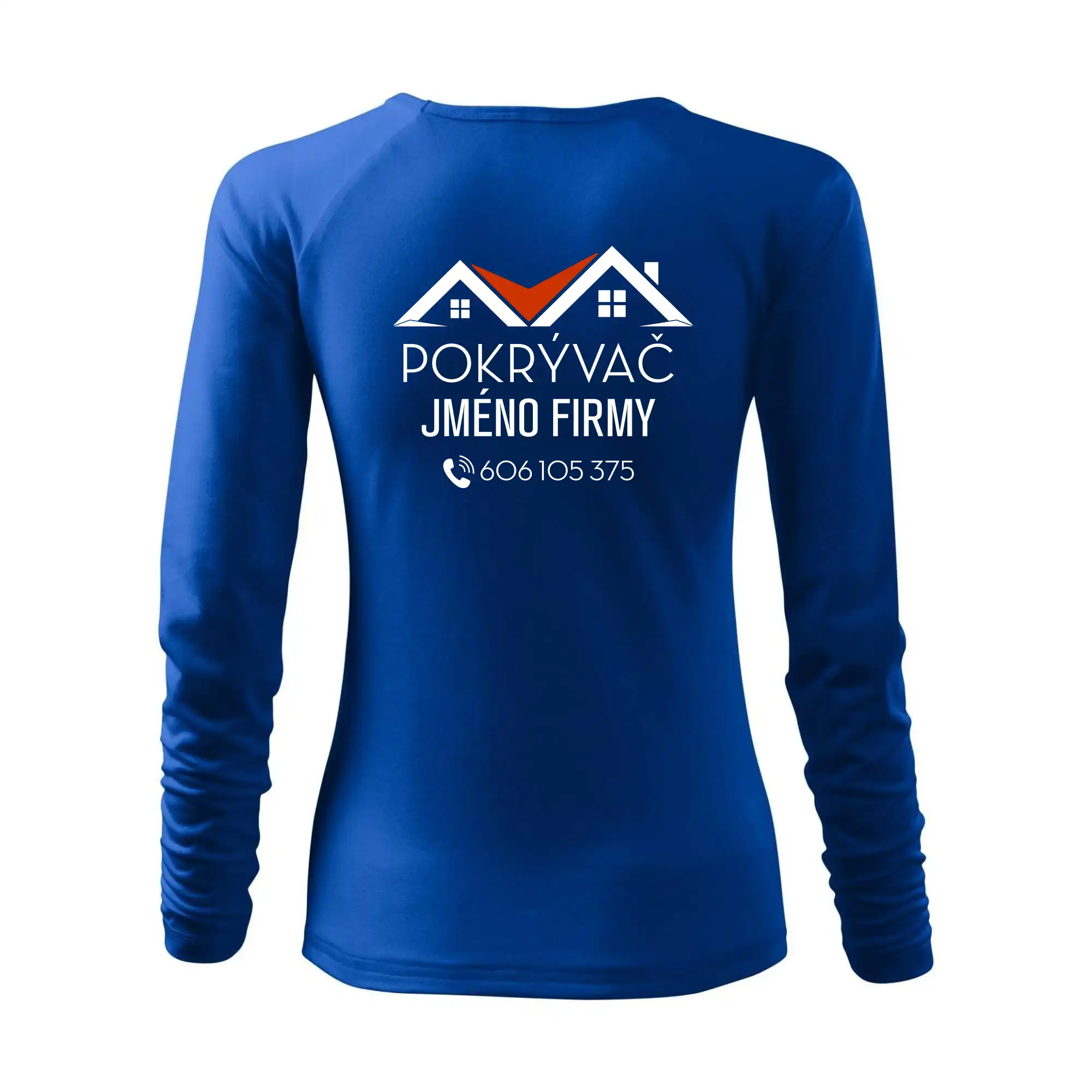 Tričko pro pokrývače - Dvě střechy