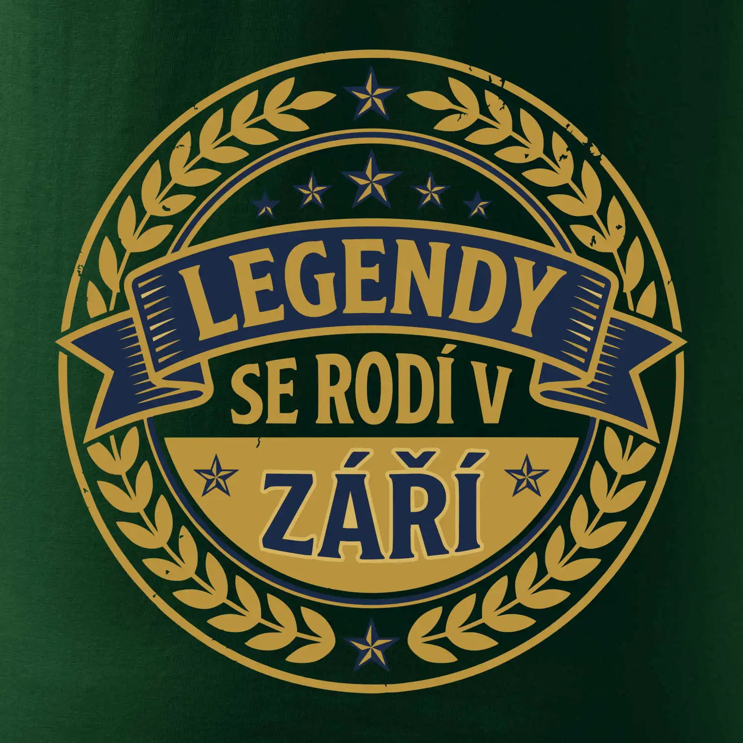 Legendy se rodí v září - Retro emblém