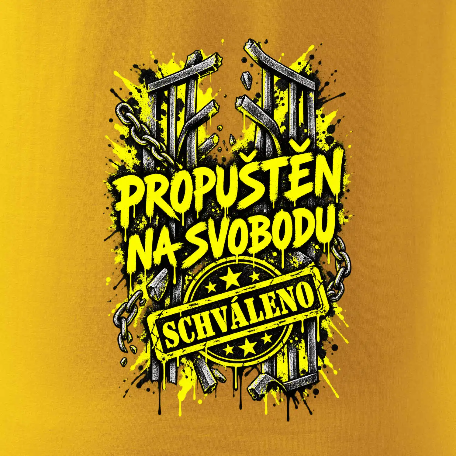 PROPUŠTĚN NA SVOBODU