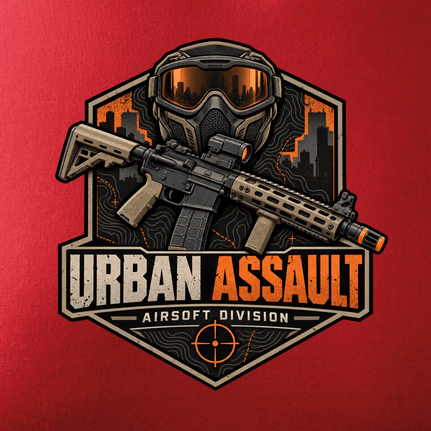 Městský boj urban assault airsoft
