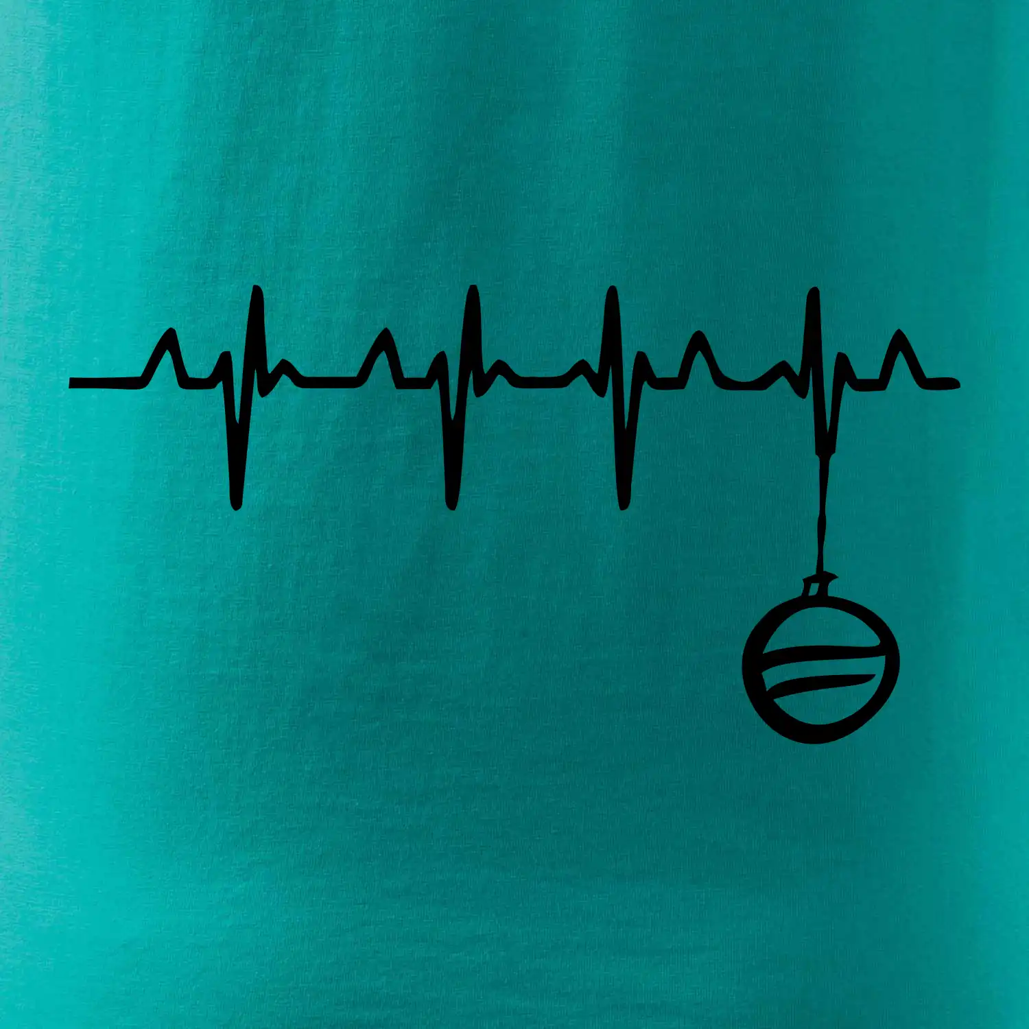 EKG Vánoční ozdoba