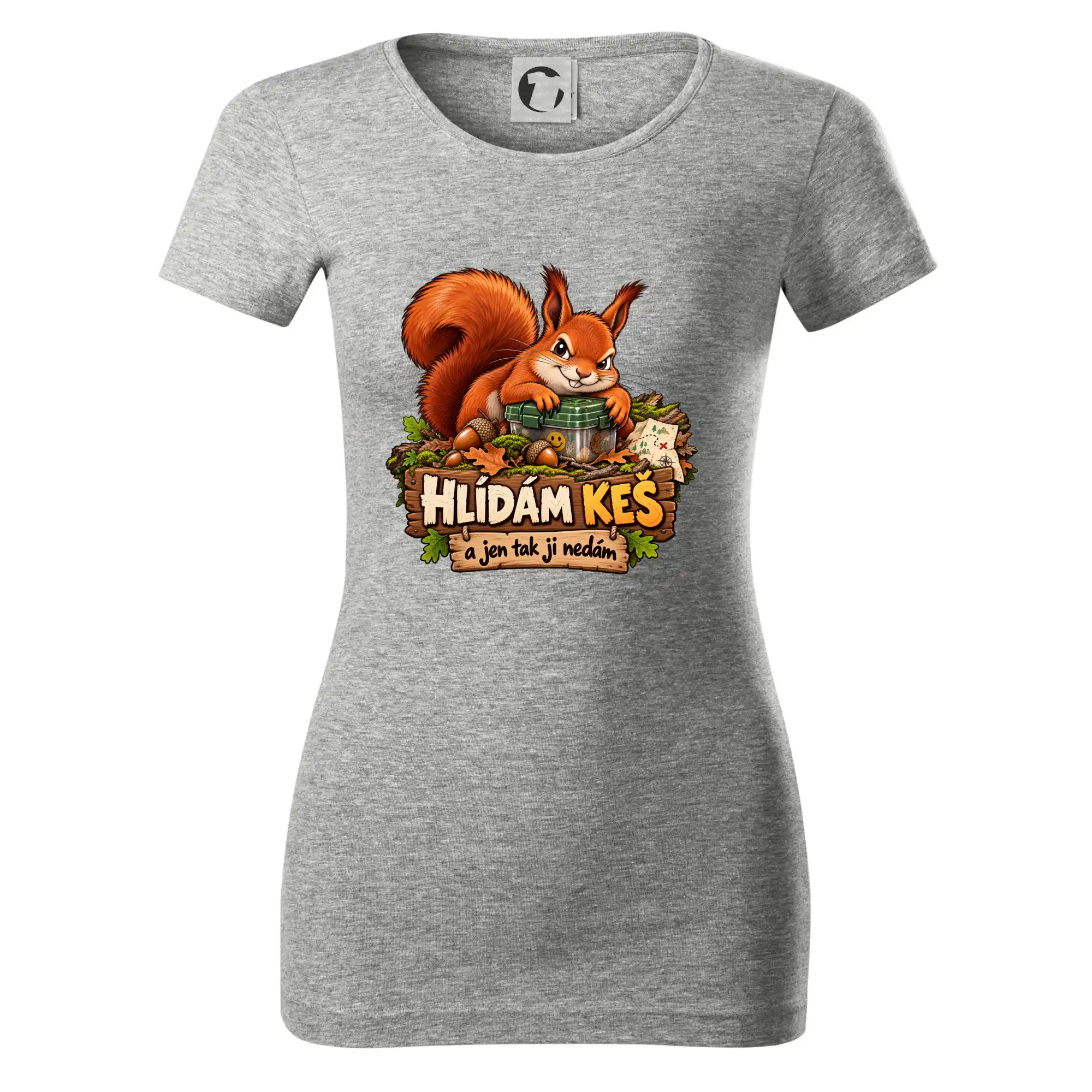 Hlídám keš veverka s pokladem