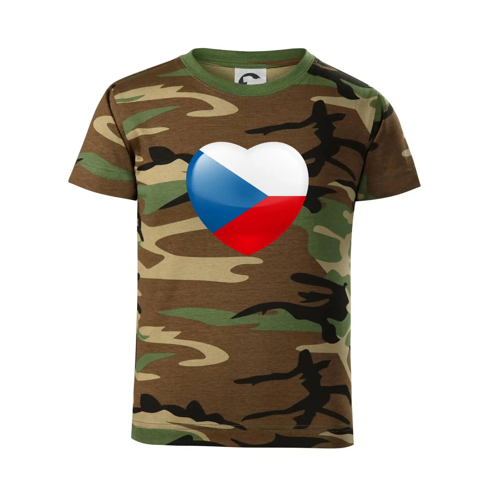 Česká vlajka srdce