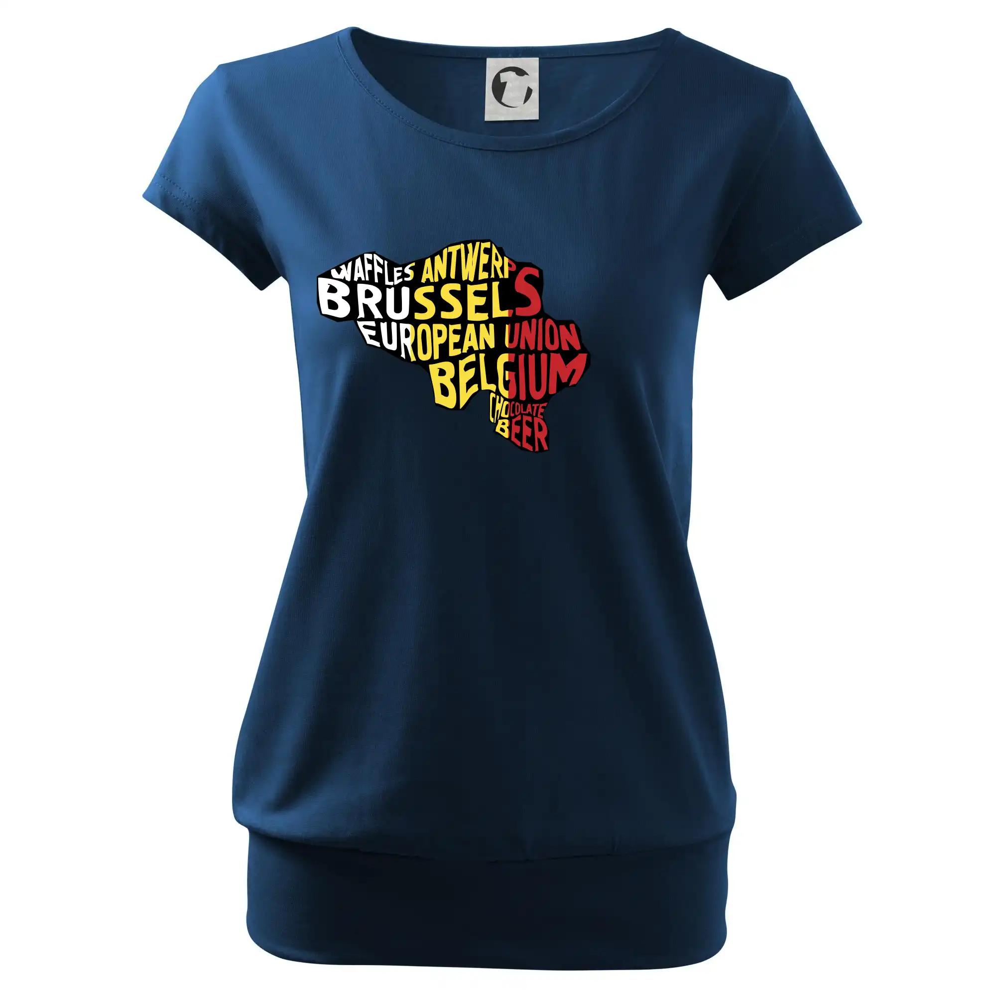 Mapy - názvy měst - Belgie