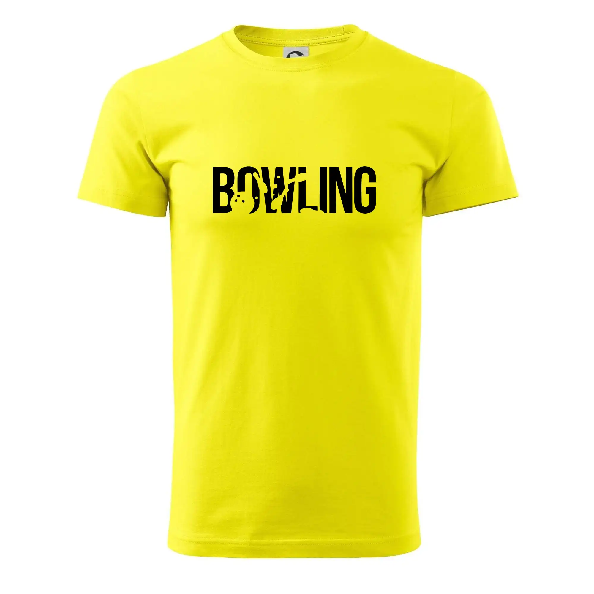 Bowling nápis kuželky