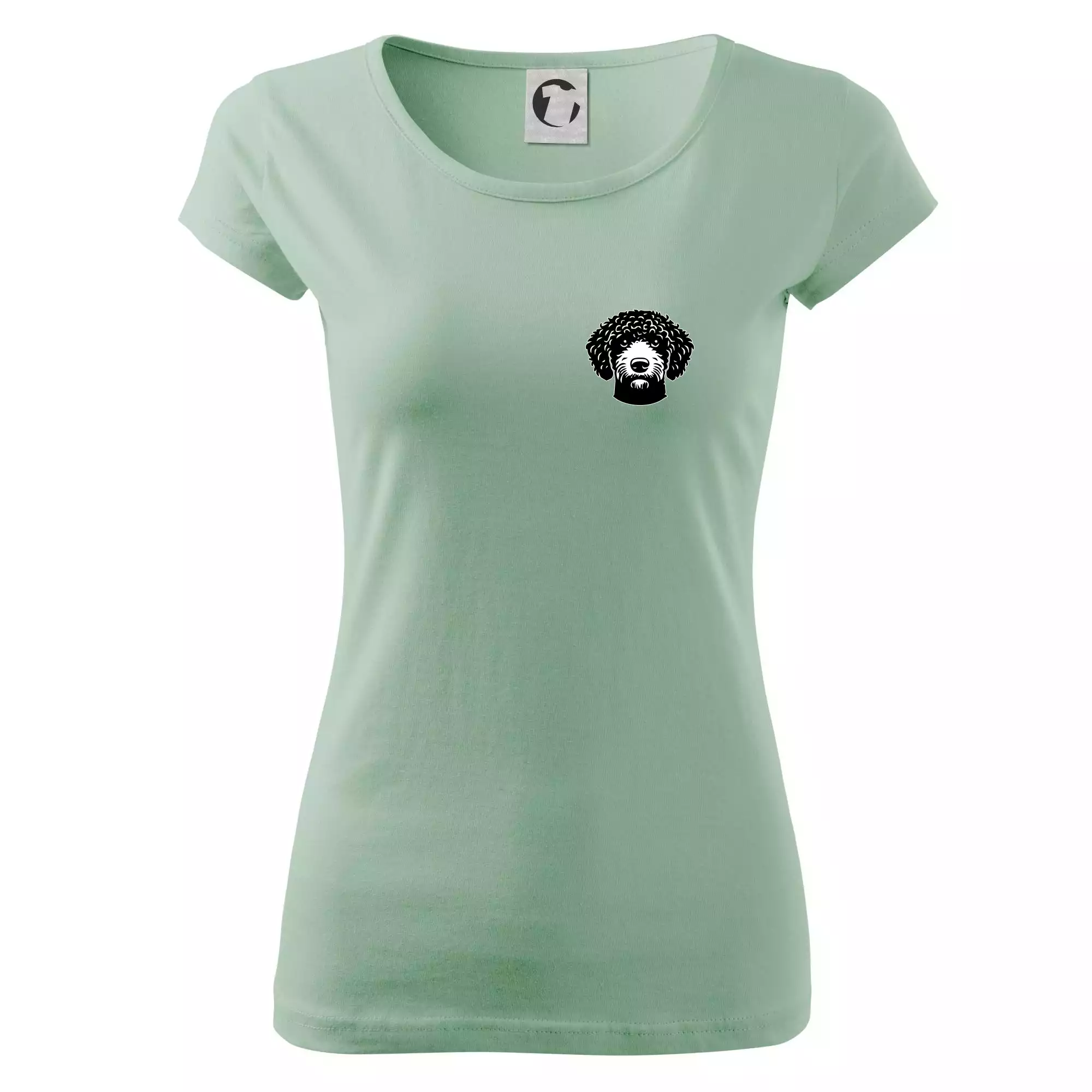 Lagotto romagnolo hlava na prsu