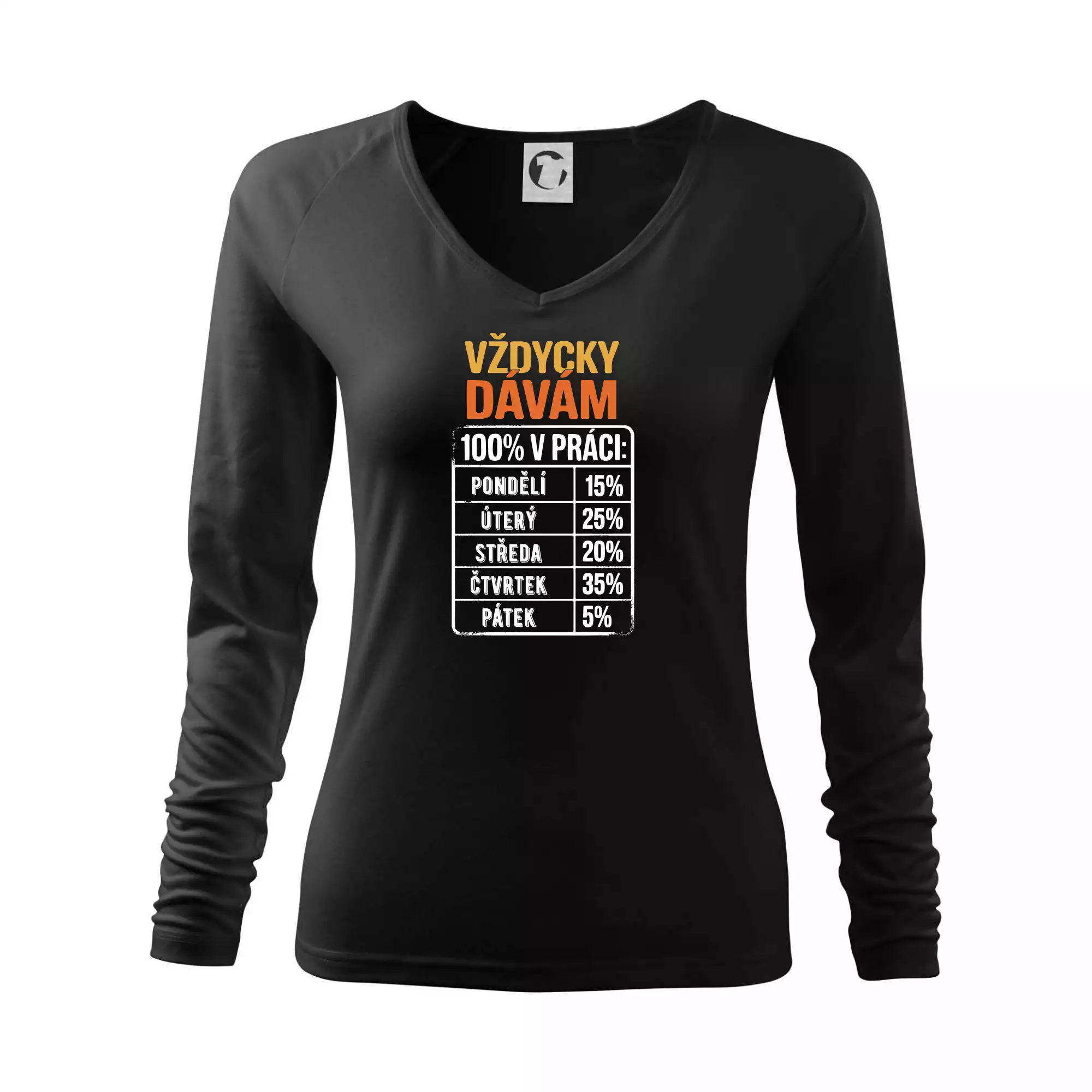 Vždycky dávám 100% v práci