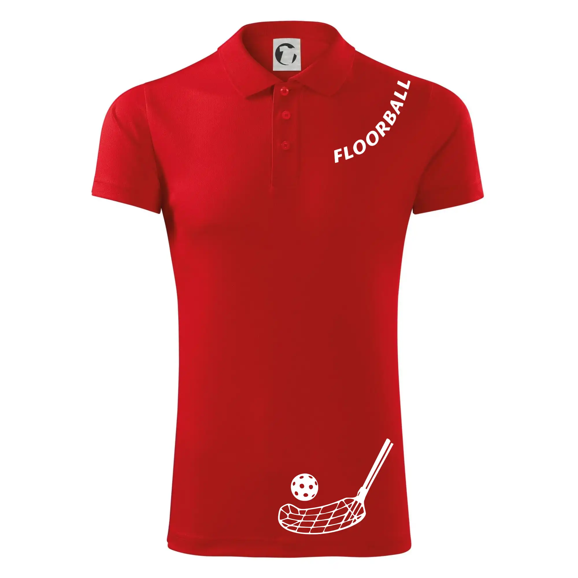 Floorball nápis šikmo