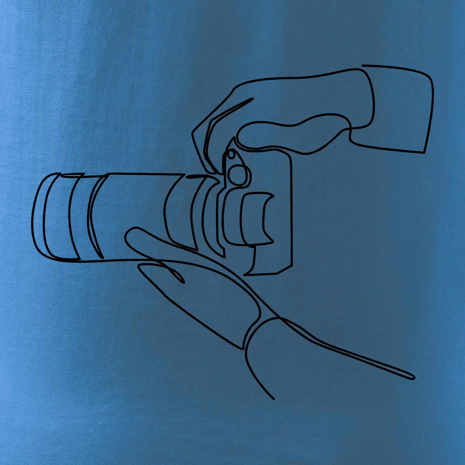Fotograf jedním tahem