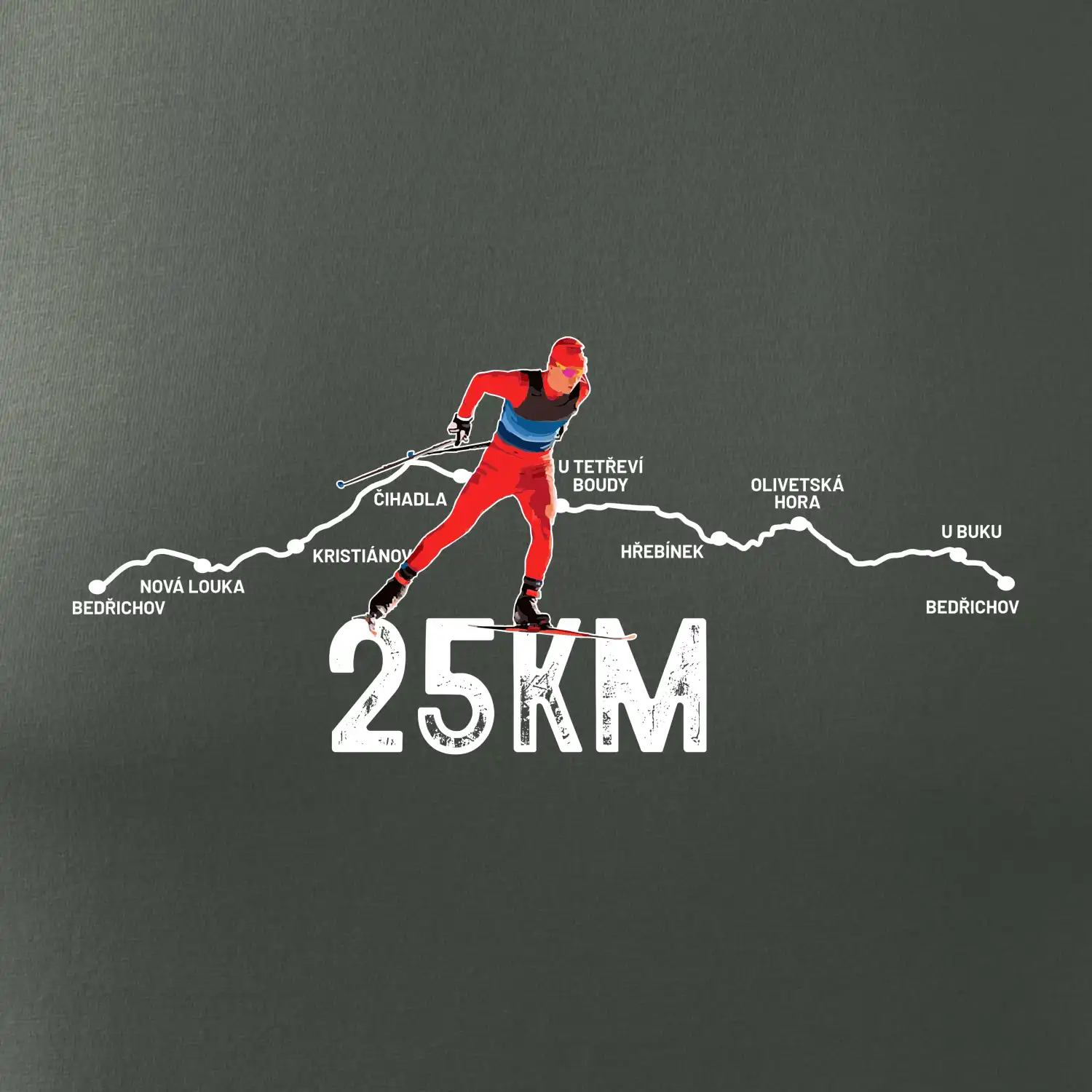 25km po Jizerkách