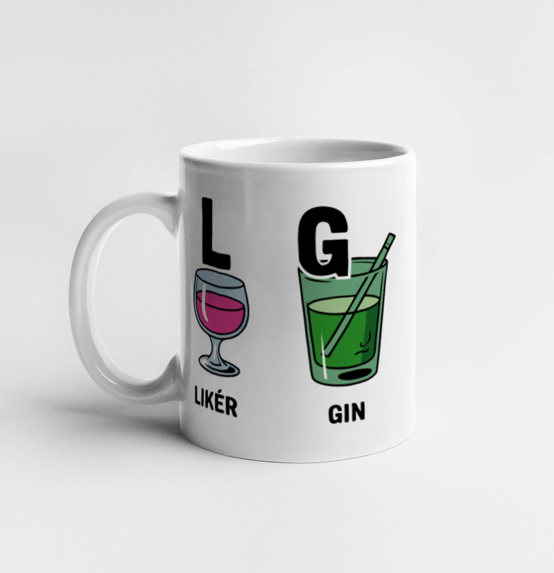 LGBT -  Likér, Gin, Brandy, Tequila