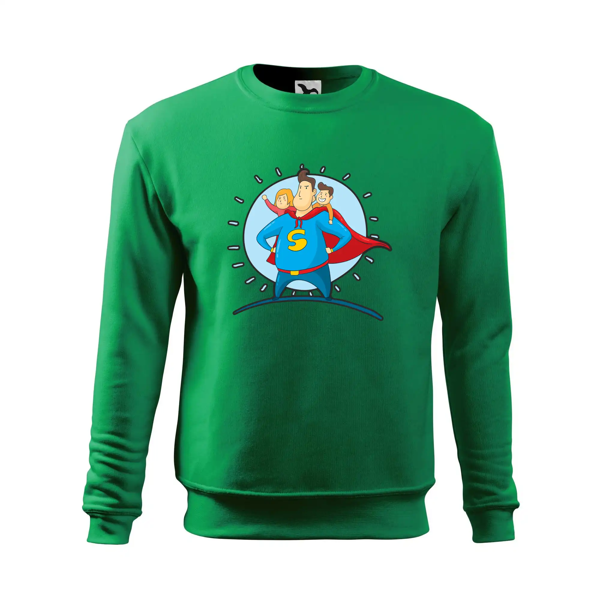 Táta superman - holka a kluk
