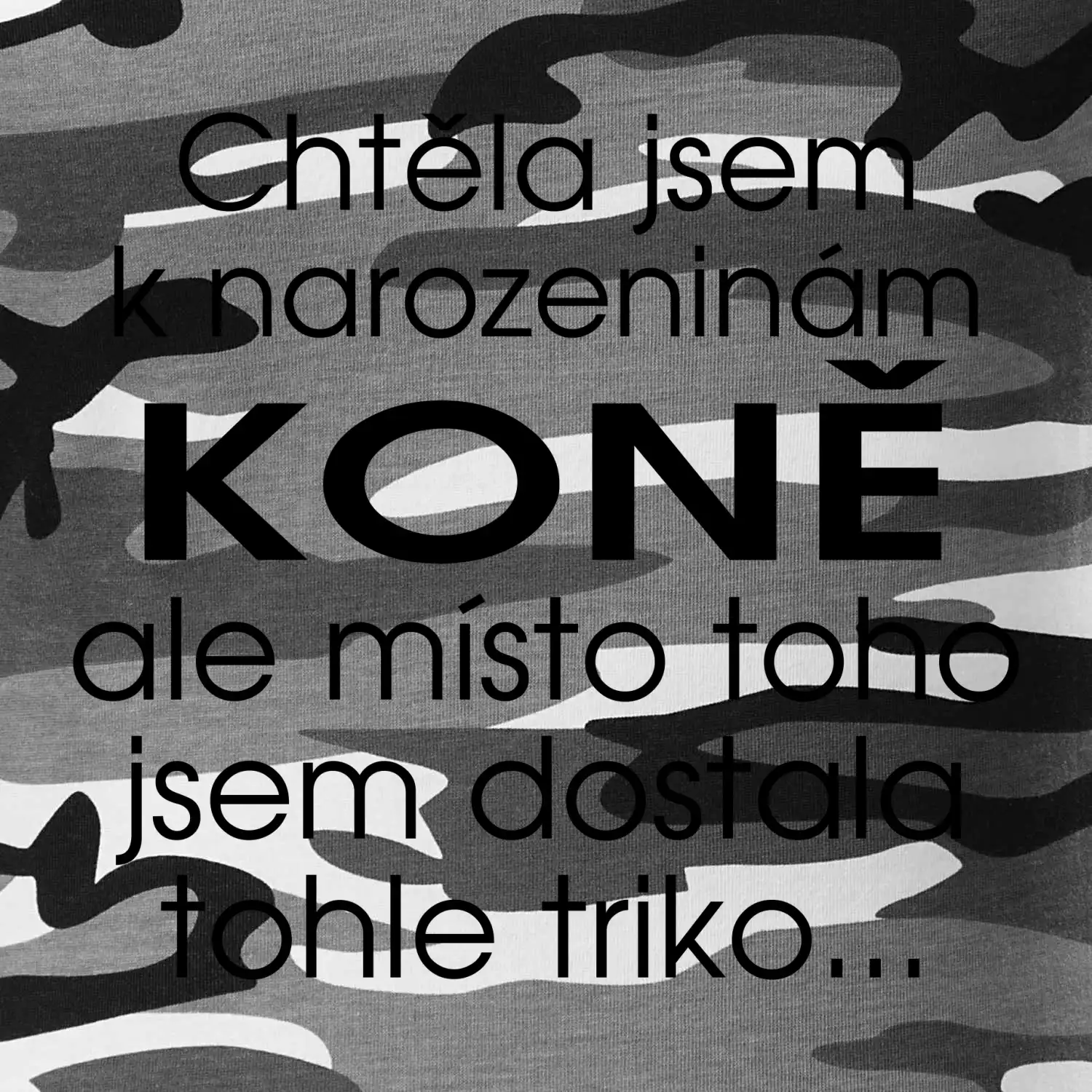 Chtěla jsem dostat k narozeninám koně