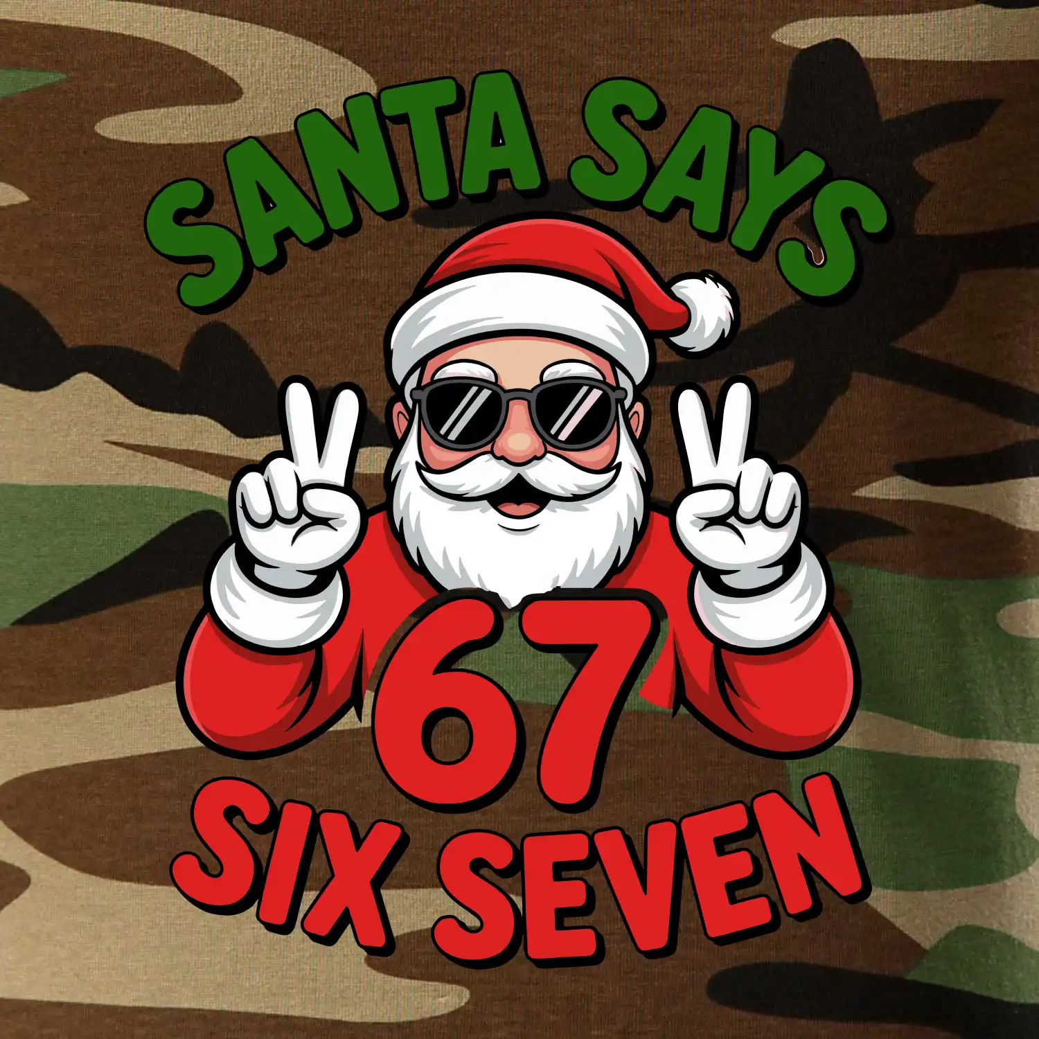 Santa says 67
