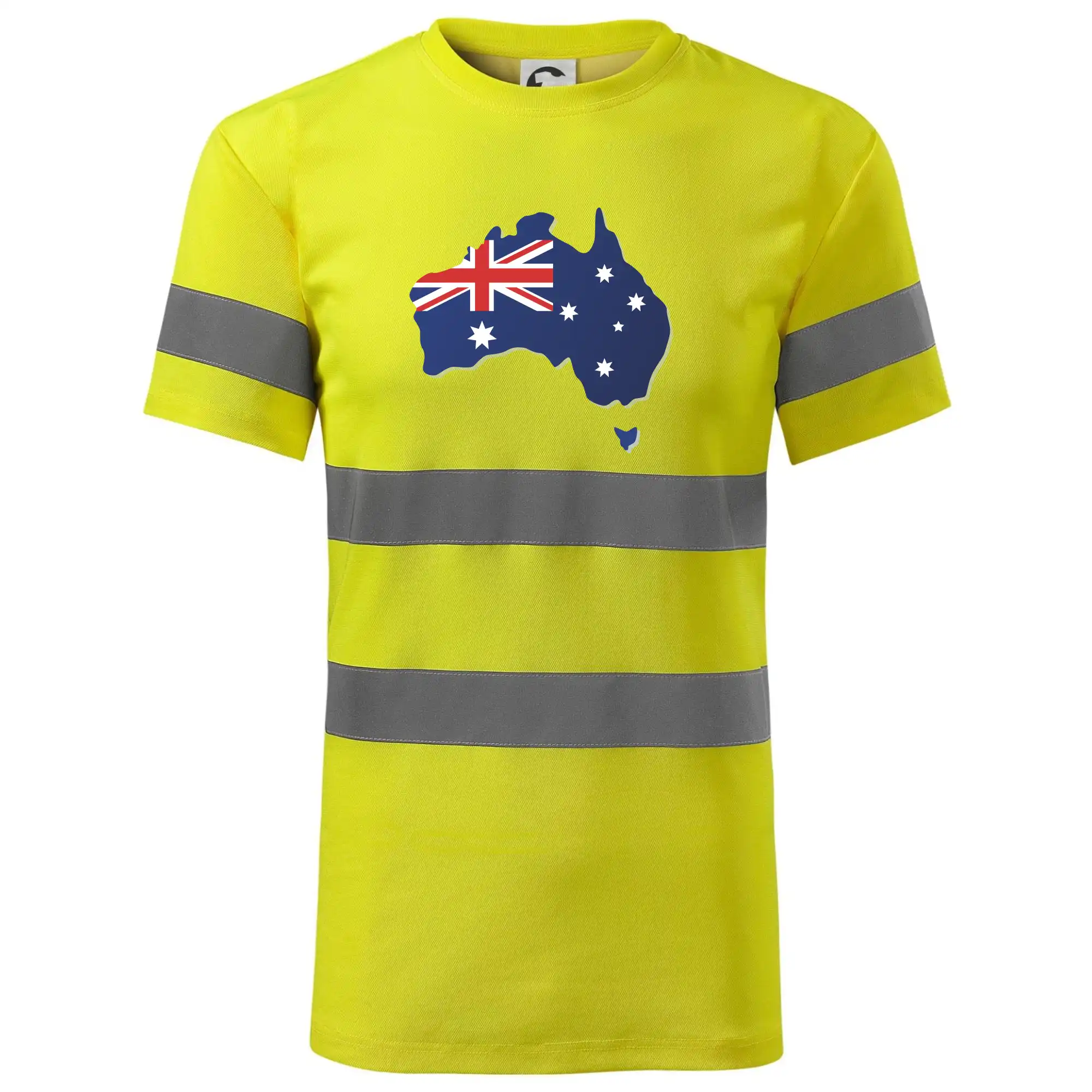 Austrálie - vlajka mapa